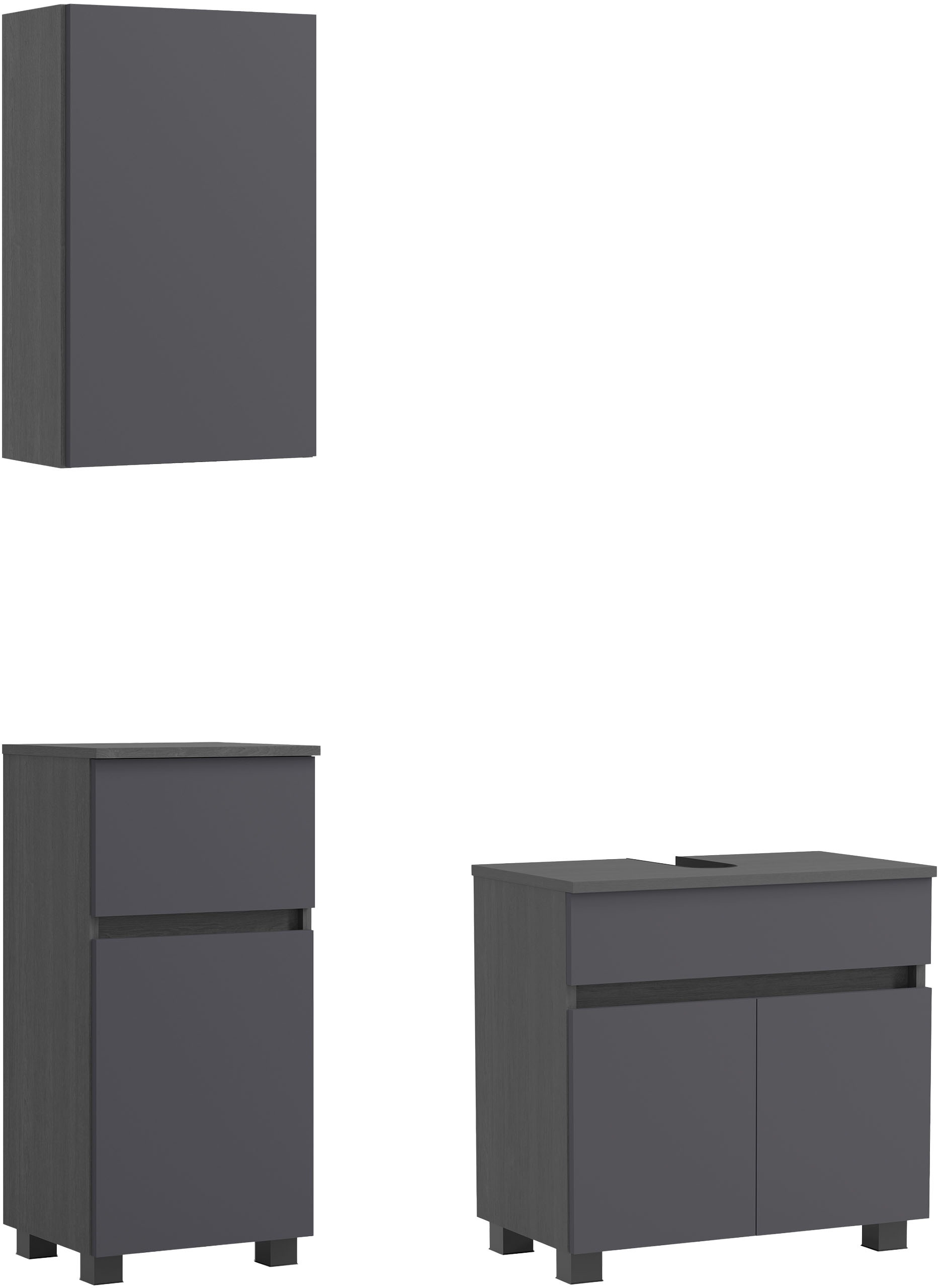 Image of GOODproduct Badmöbel-Set "BOZEN, 3-tlg. Unterbecken-Set"