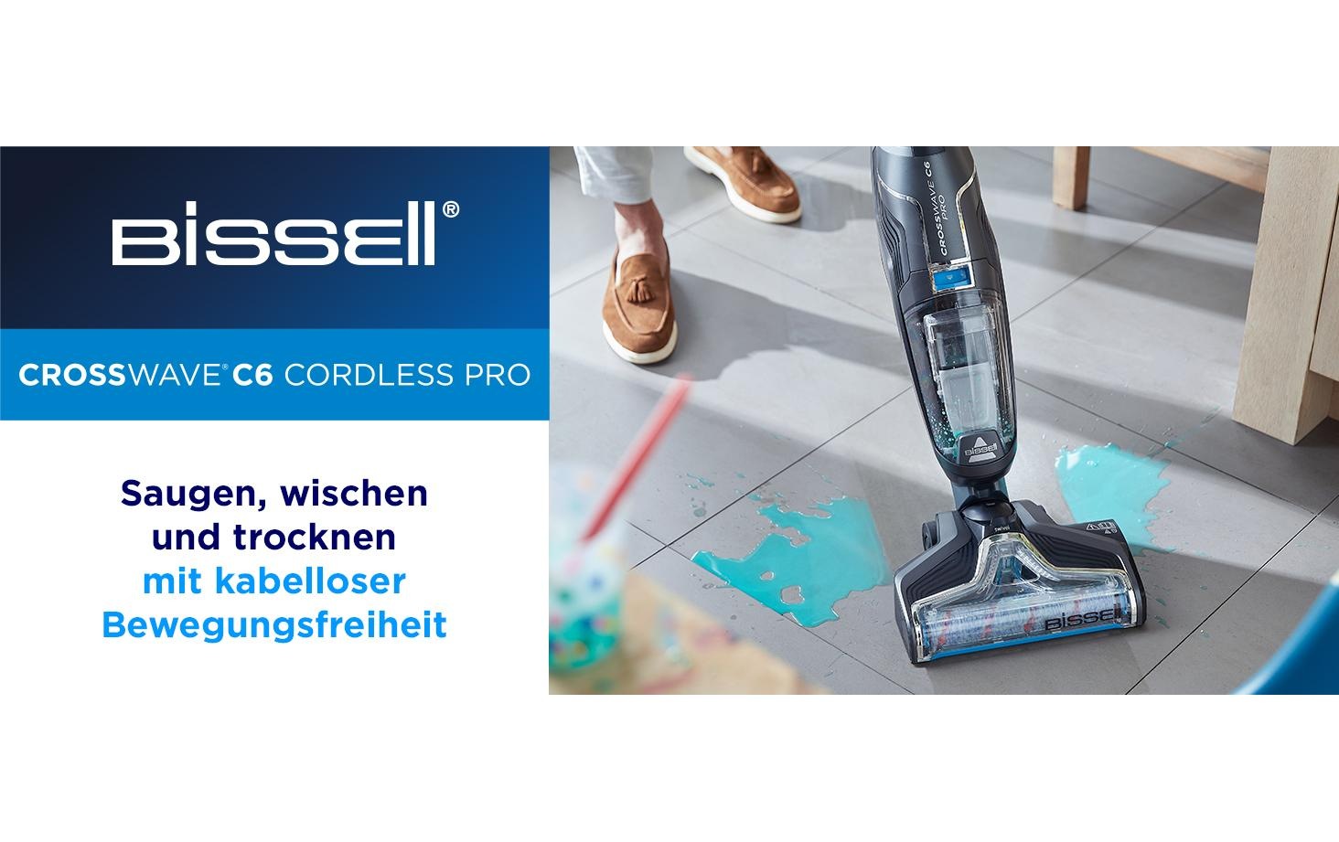 Bissell Wasch-Sauger »CrossWave C6 CordlessPro«