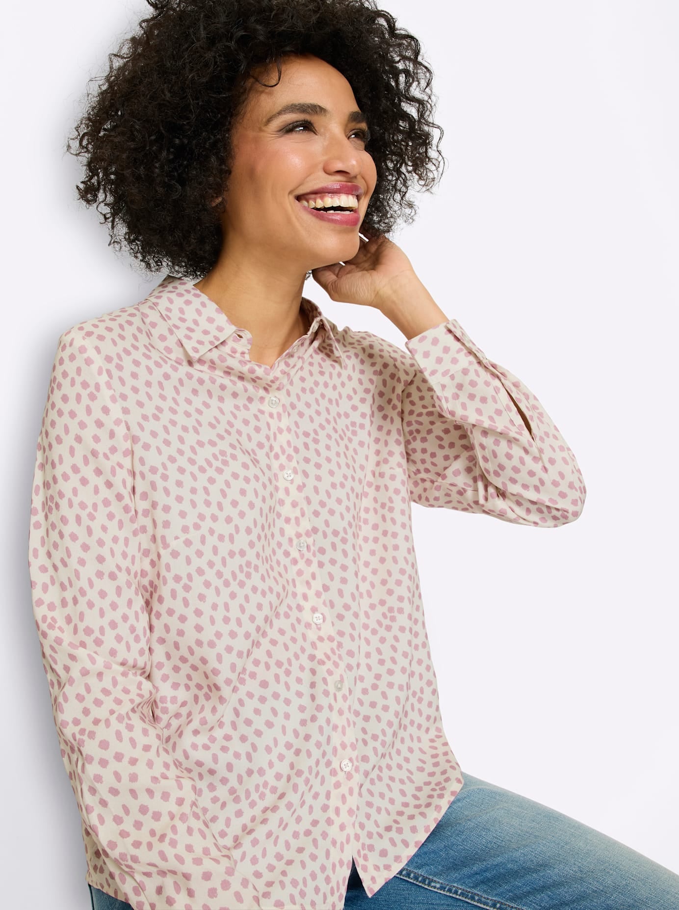 heine Blouse à manches longues
