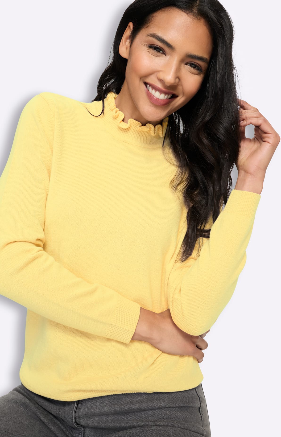 Classic Basics Stehkragenpullover »Stehkragen-Pullover«