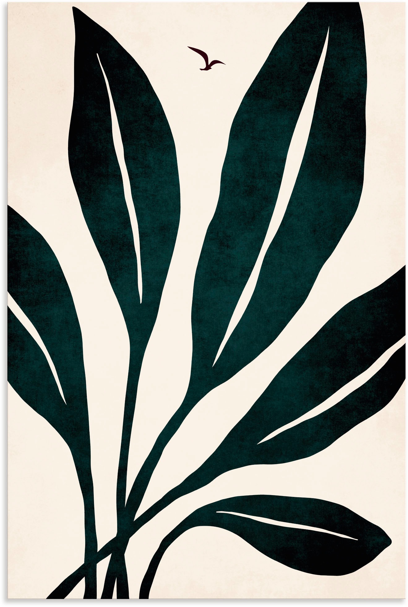 Image of Artland Wandbild »Ophelia«, Blätterbilder, (1 St.), in vielen Grössen & Produktarten - Alubild / Outdoorbild für den Aussenbereich, Leinwandbild, Poster, Wandaufkleber / Wandtattoo auch für Badezimmer geeignet bei Ackermann Versand Schweiz