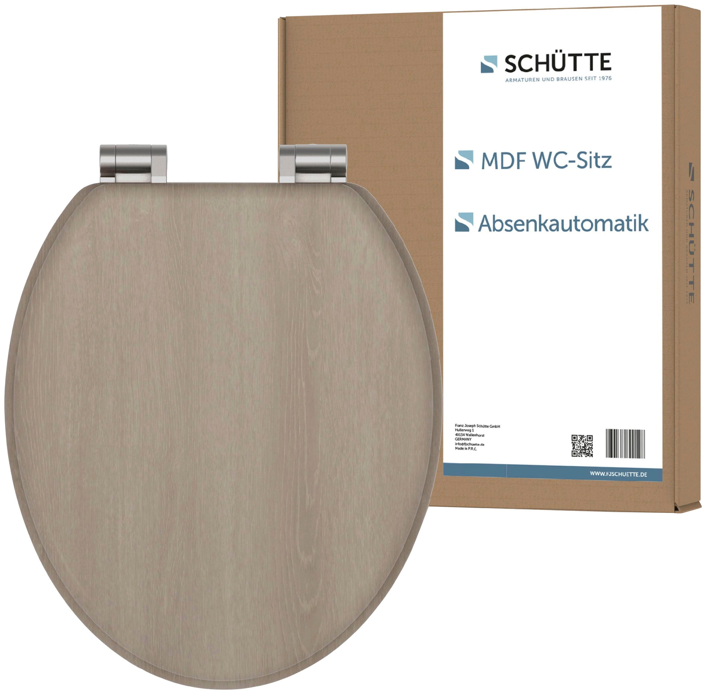 Image of Schütte WC-Sitz "MODERN WOOD" Toilettendeckel, mit Absenkautomatik