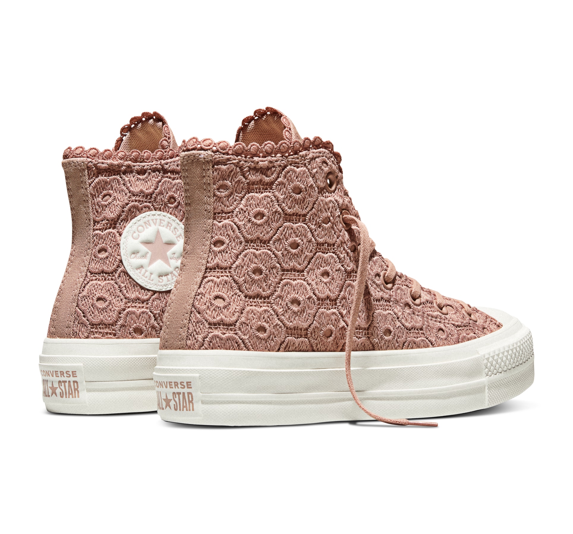 Converse Sneakers »CHUCK TAYLOR ALL STAR LIFT PLATFORM CROCHET«  pour un look sportif au quotidien, style sportif, avec lacets