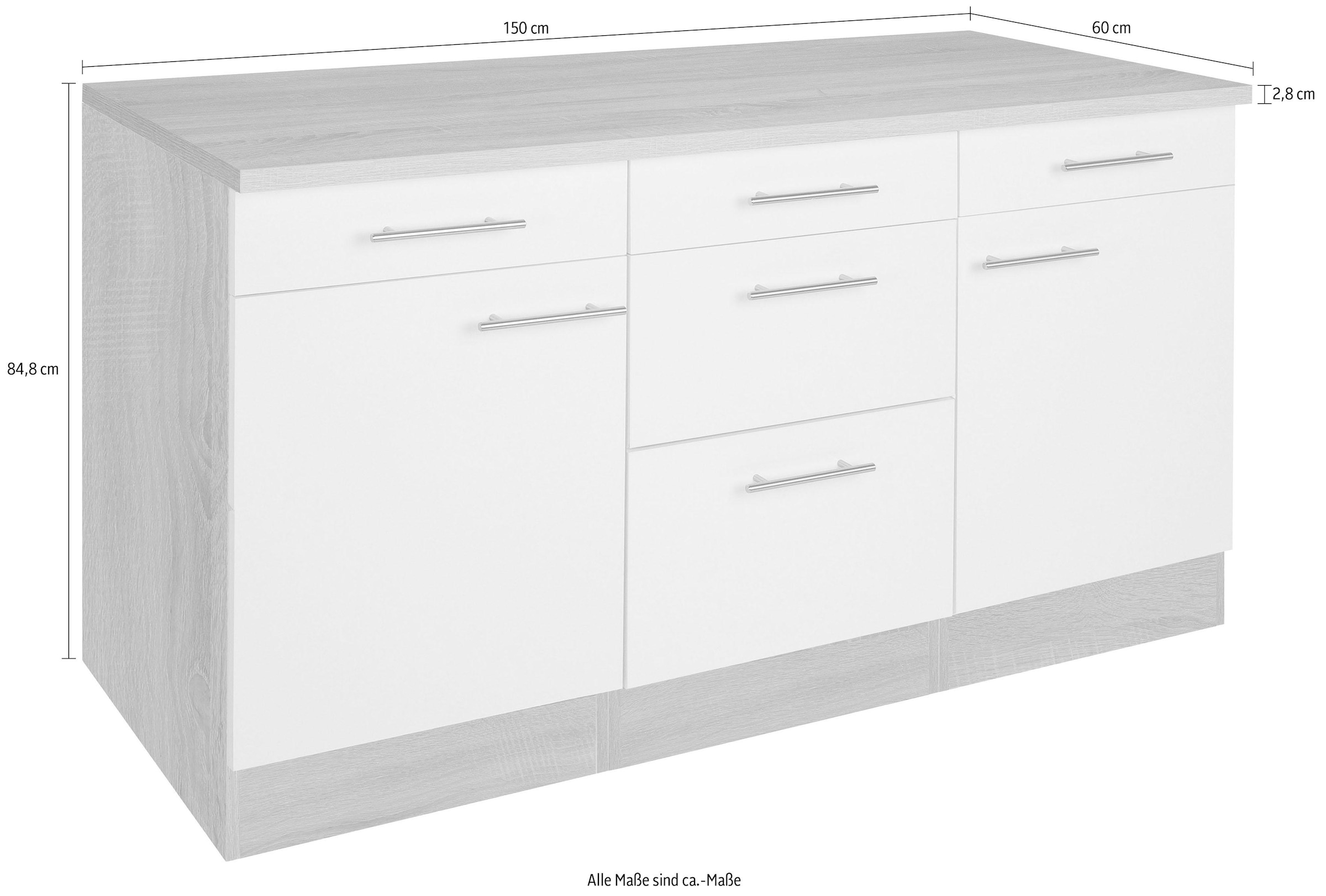 OPTIFIT Unterschrank »Kalmar« , Breite 150 cm