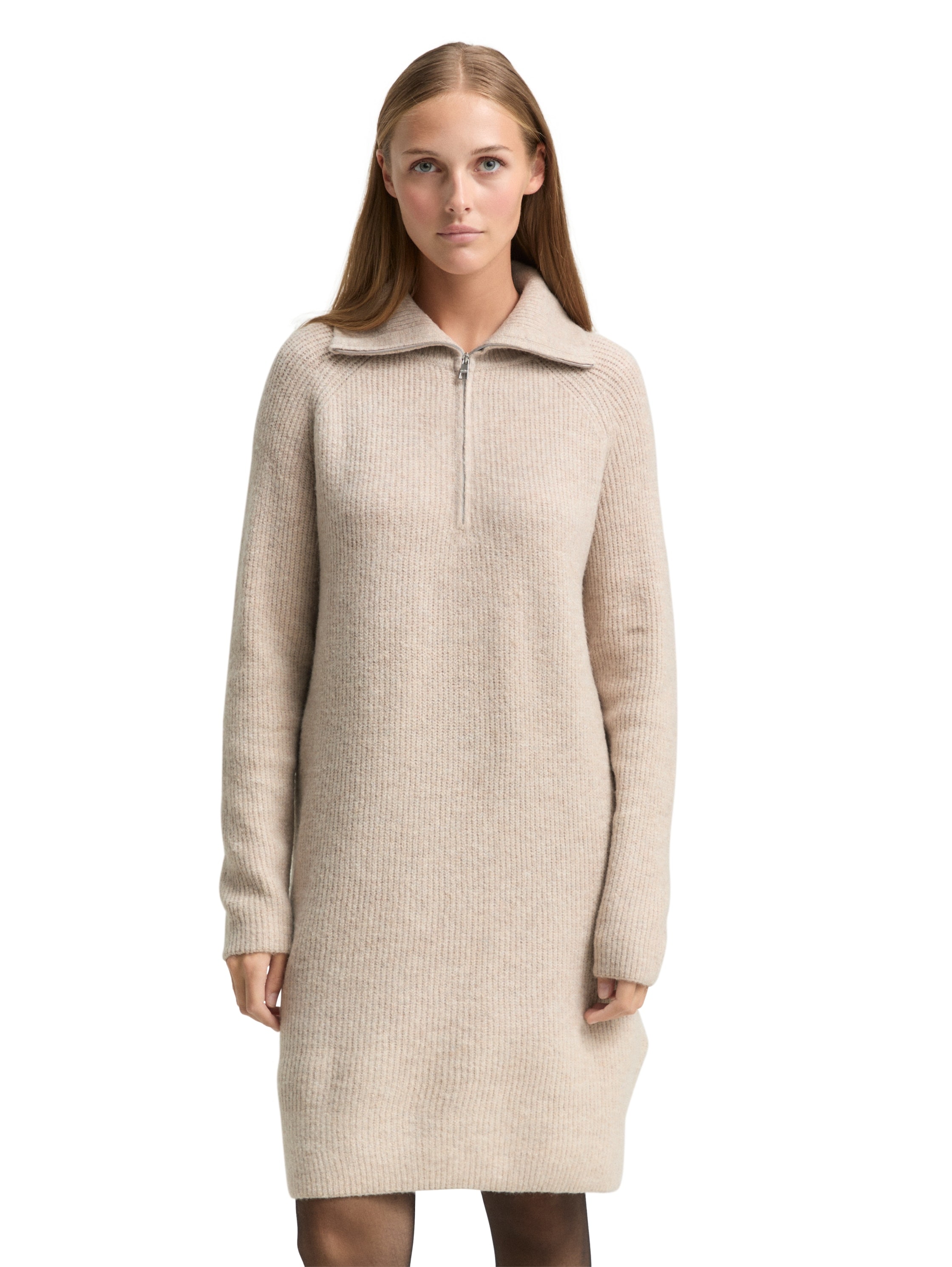 Image of TOM TAILOR Denim Strickkleid mit Struktur