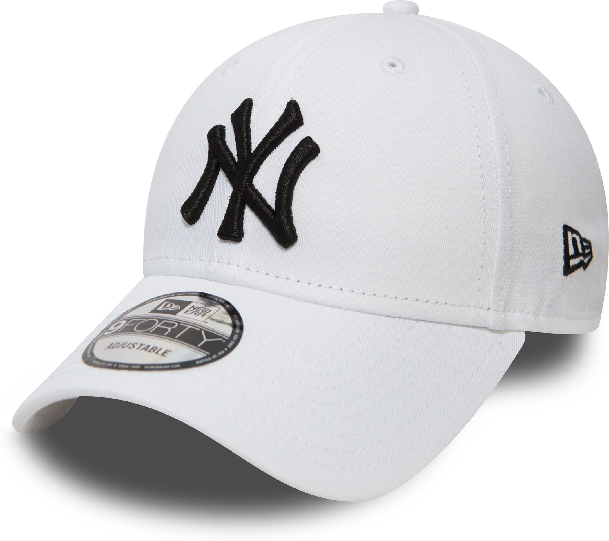New Era Casquette de baseball »LEAGUE ESSENTIAL 9FORTY LEAGUE« avec grande broderie du logo Yankees, logo New Era brodé sur le côté