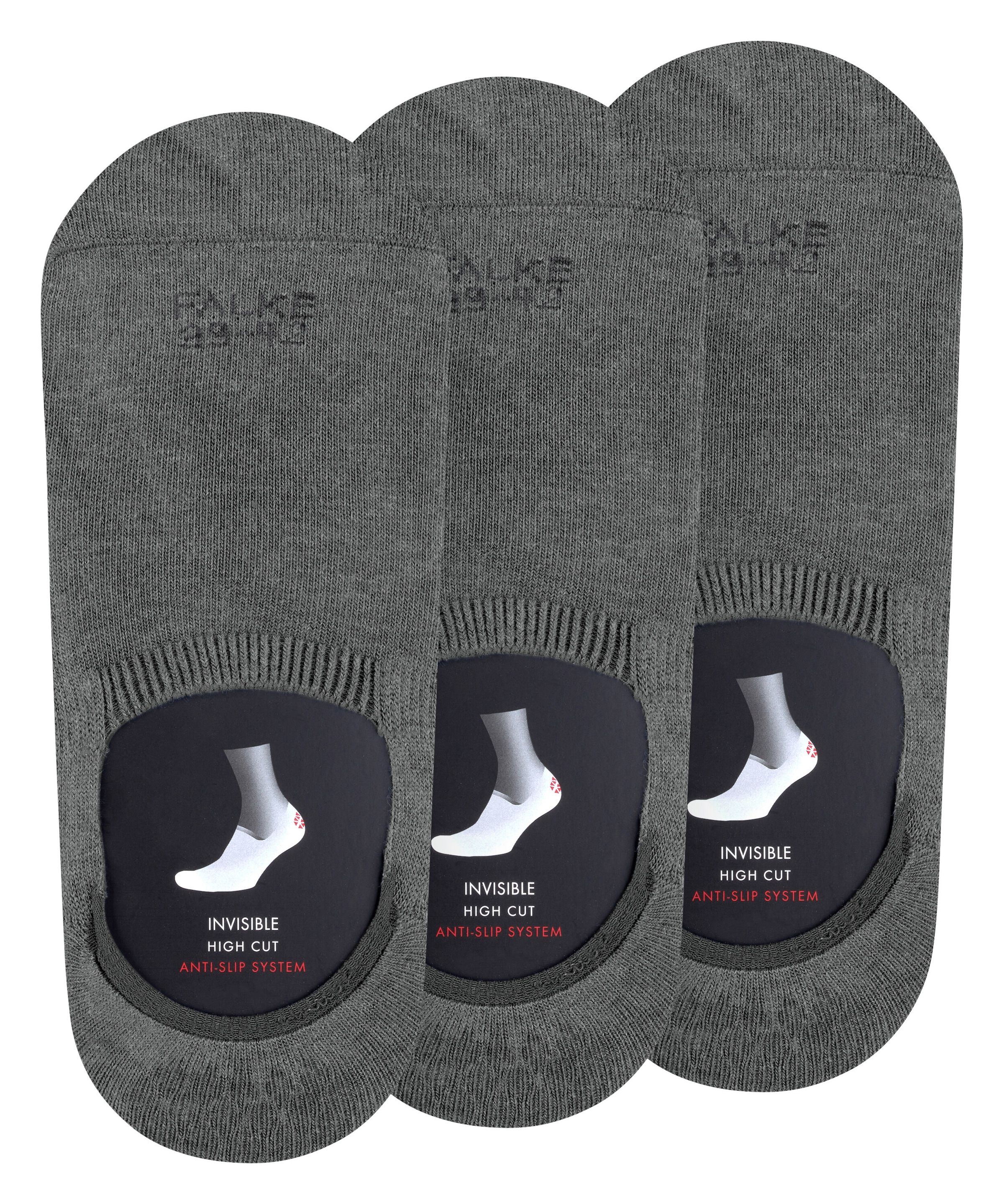 FALKE »Step High Cut« 3 paires,  avec coupe haute, lot de 3