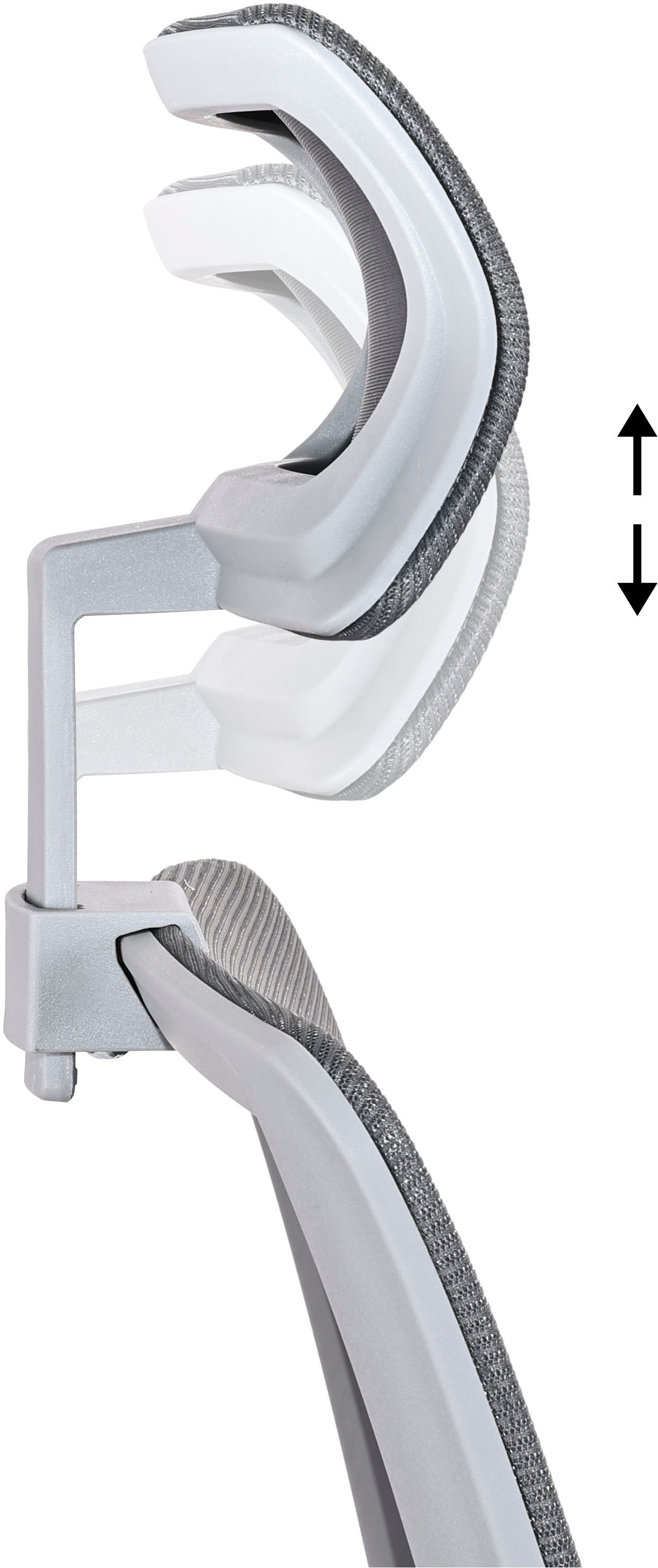 GOODproduct Chaise de bureau »Tallard, Mesh Schreibtischstuhl, ergonomische Ausstattung« () verstellbare Kopfstütze, Lumbalstütze & Armlehnen