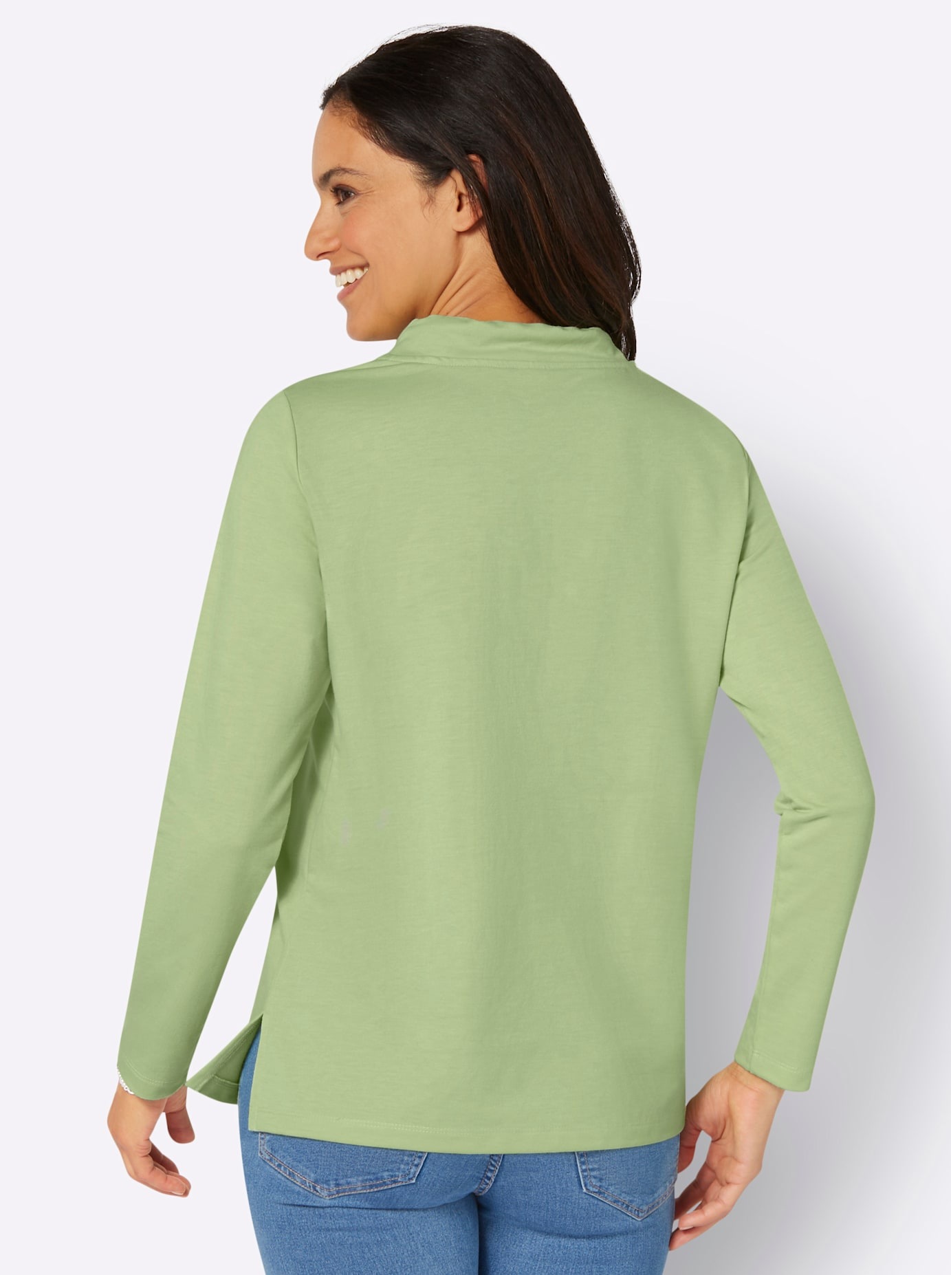 Inspirationen Langarmshirt »Sweatshirt«, (1 tlg.)