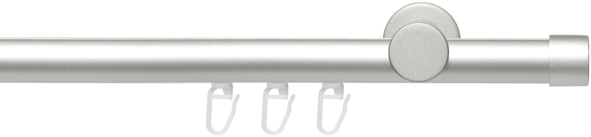 Image of Liedeco Gardinenstange "Innenlaufgarnitur 20 mm Power Endkappe" Ø 2 mm 1 läufig-läufig Fixmass Gardinenstange Komplett