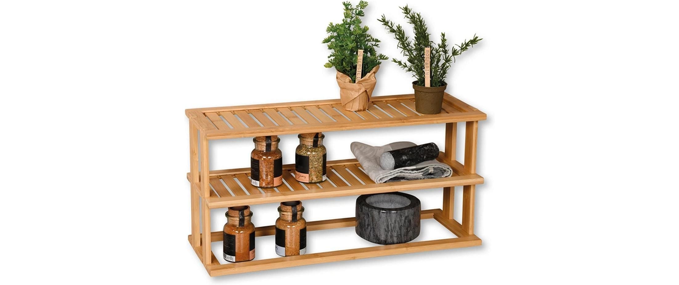 Image of KESPER Küchenregal "Küchenregal" 1 Stk. tlg. aus 100% FSC-zertifiziertem Holz