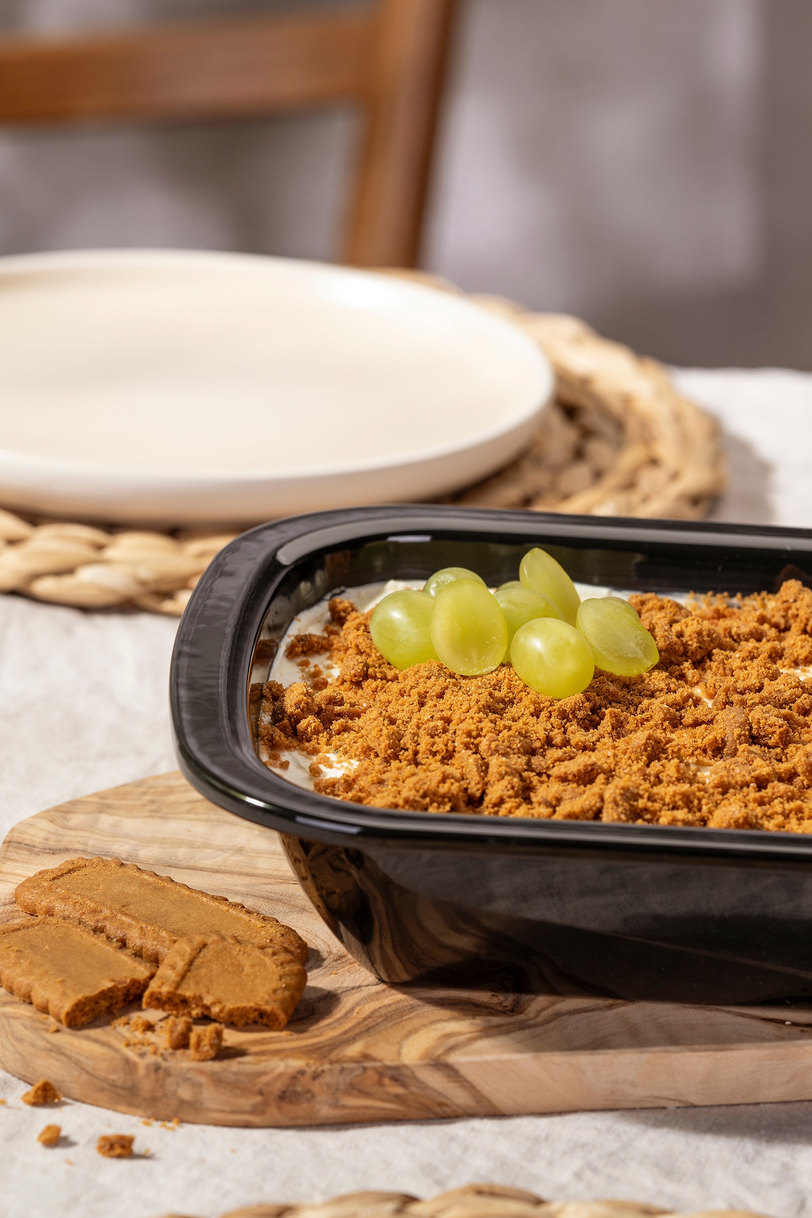 Dr. Oetker Küchenhelfer Plat à four »Back-Idee Kreativ, aus Emaille« 1 cuis tlg. hitzebeständig bis 400°C, schnitt- und kratzfest, induktionsgeeignet