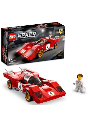 Konstruktionsspielsteine »1970 Ferrari 512 M (76906), LEGO® Speed Champions«, (291...