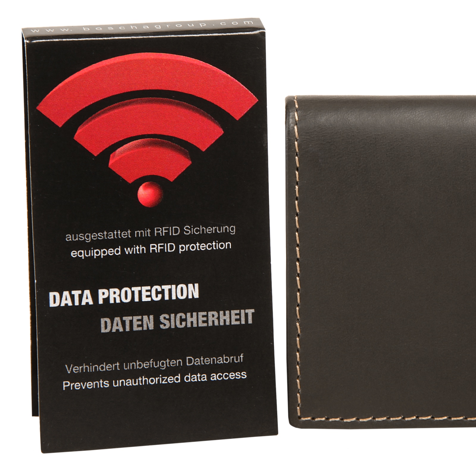 BODENSCHATZ Portefeuille echt Leder