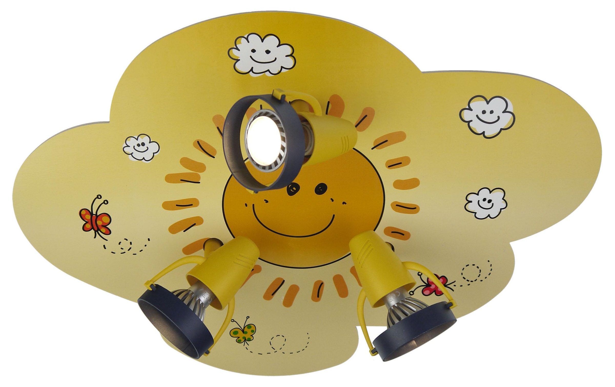 Image of niermann Deckenleuchte »Wolken Sunny«, Dimmbar bei Ackermann Versand Schweiz