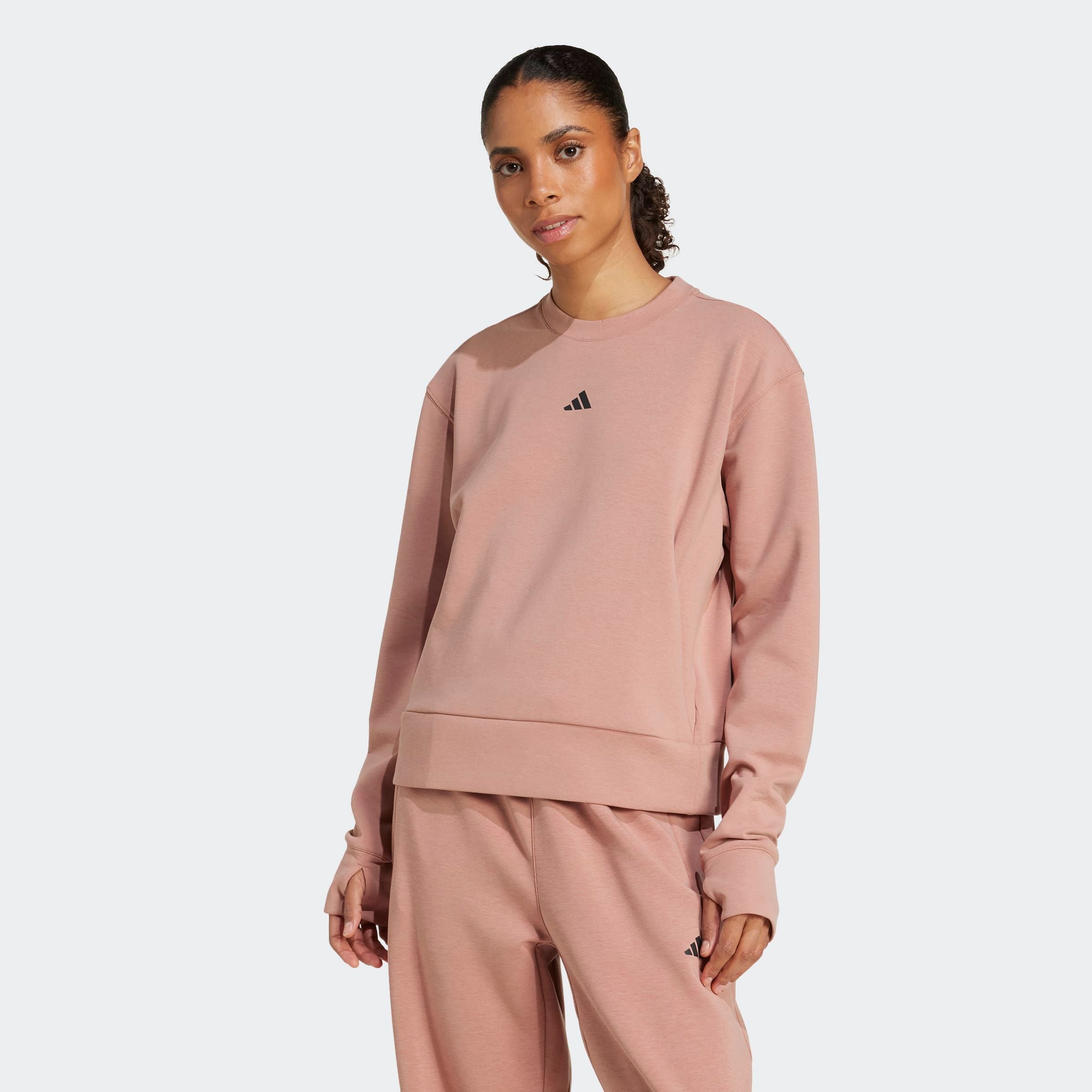 adidas Performance Sweatshirt »D4T KNIT CREW«