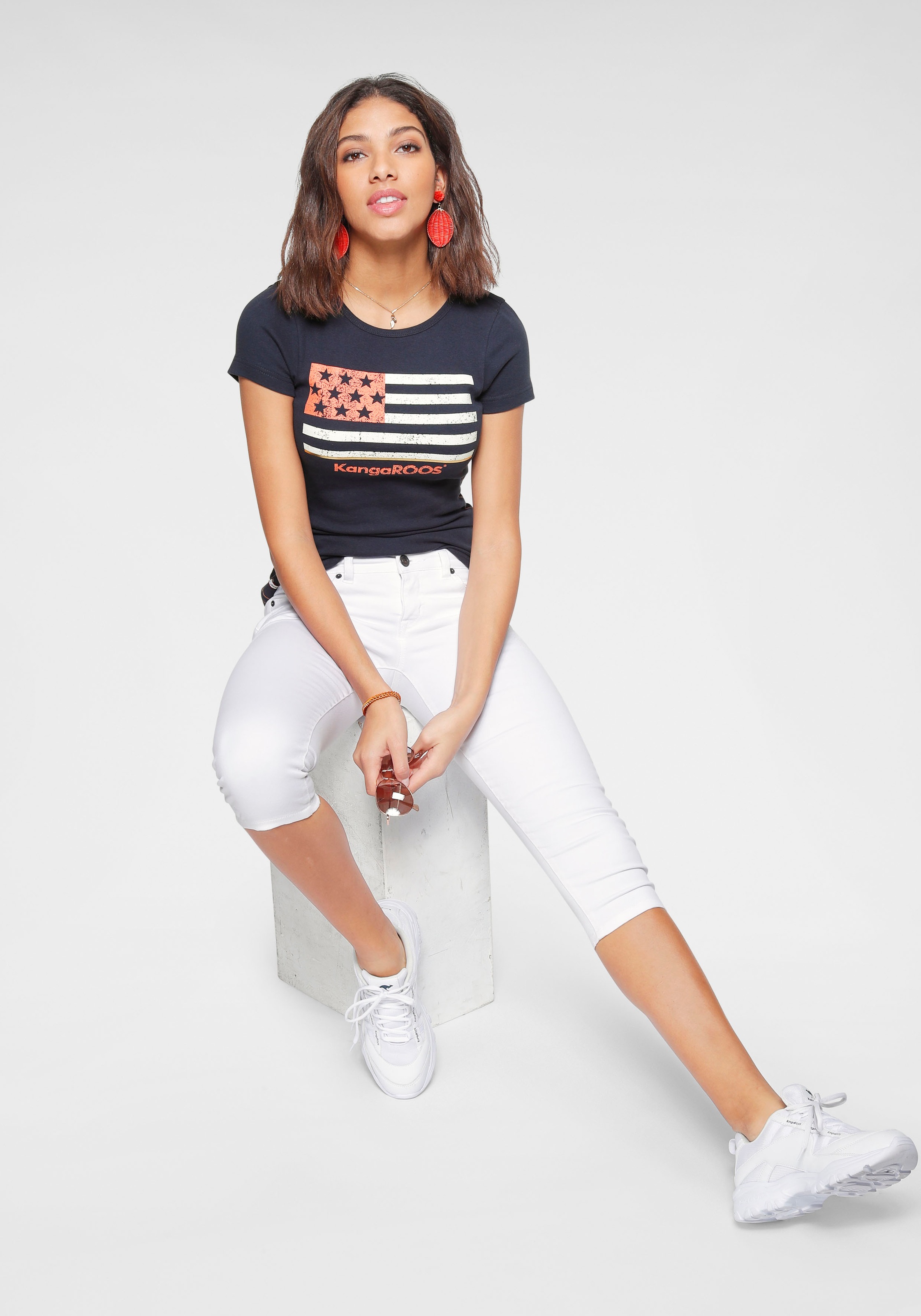 Paar Ohrstecker »Stroh, O2732A - F75«