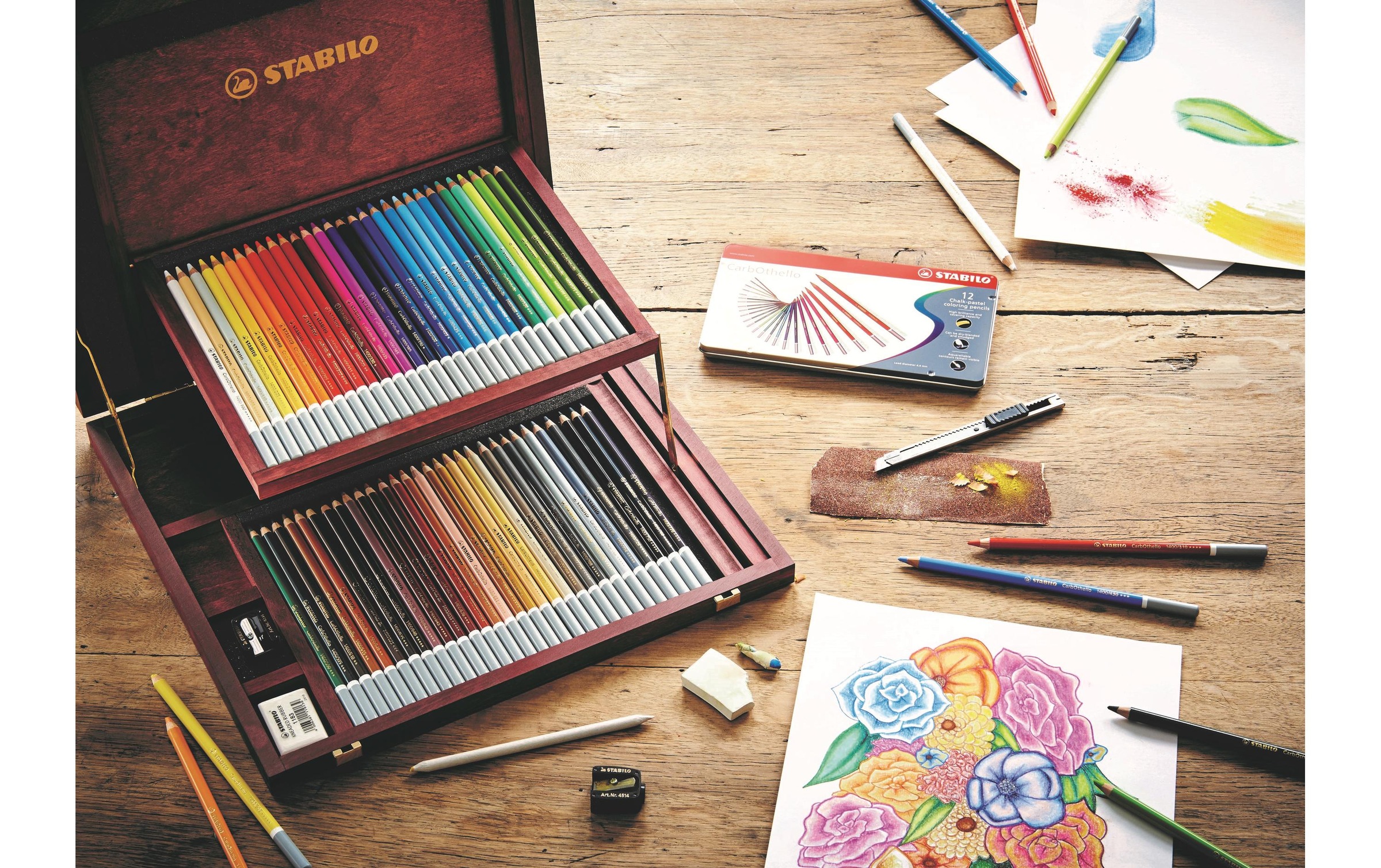 Image of STABILO Buntstift »CarbOthello, mit«, Deckend bei Ackermann Versand Schweiz