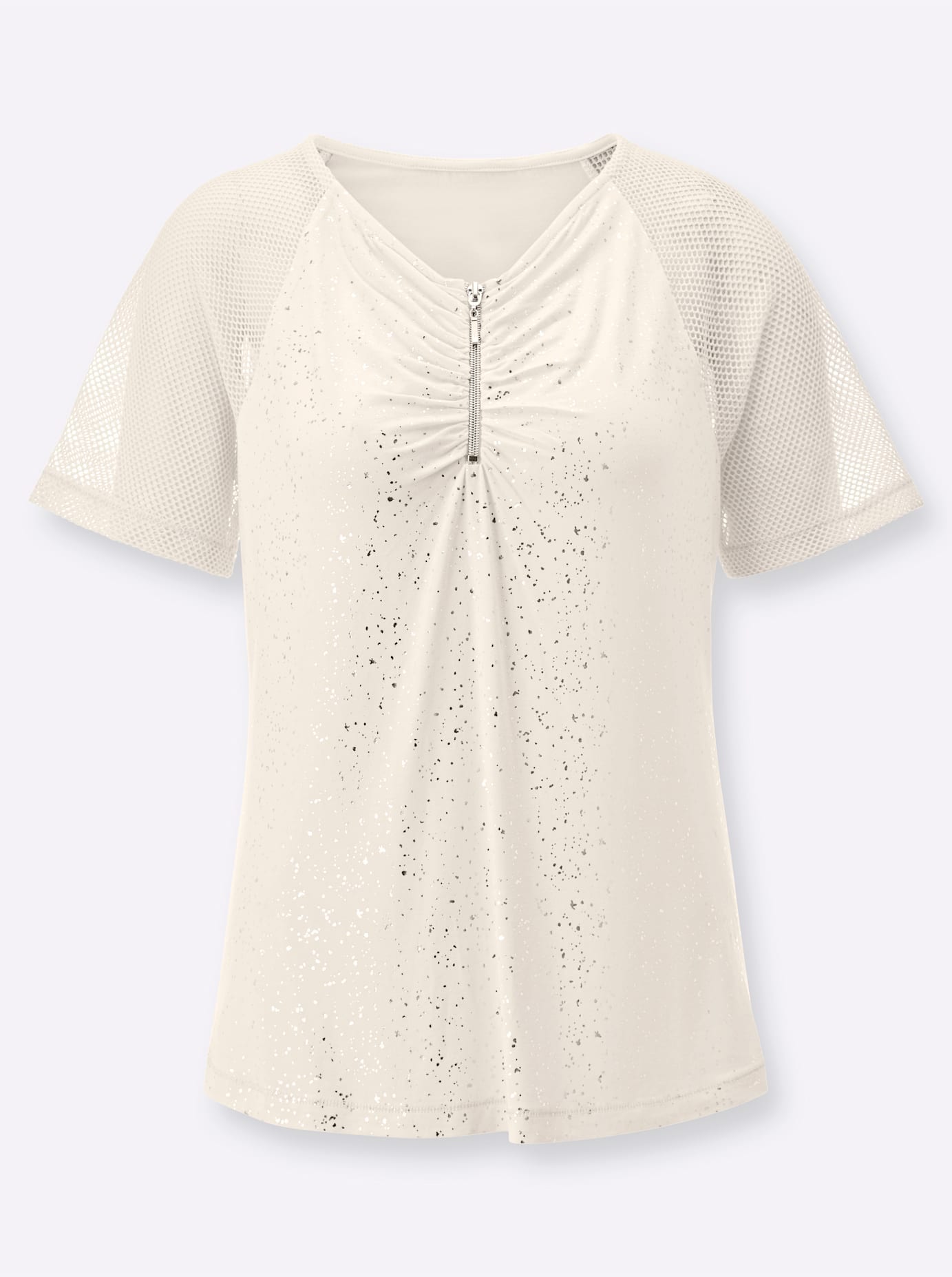 creation L Kurzarmshirt »Shirt«, (1 tlg.)
