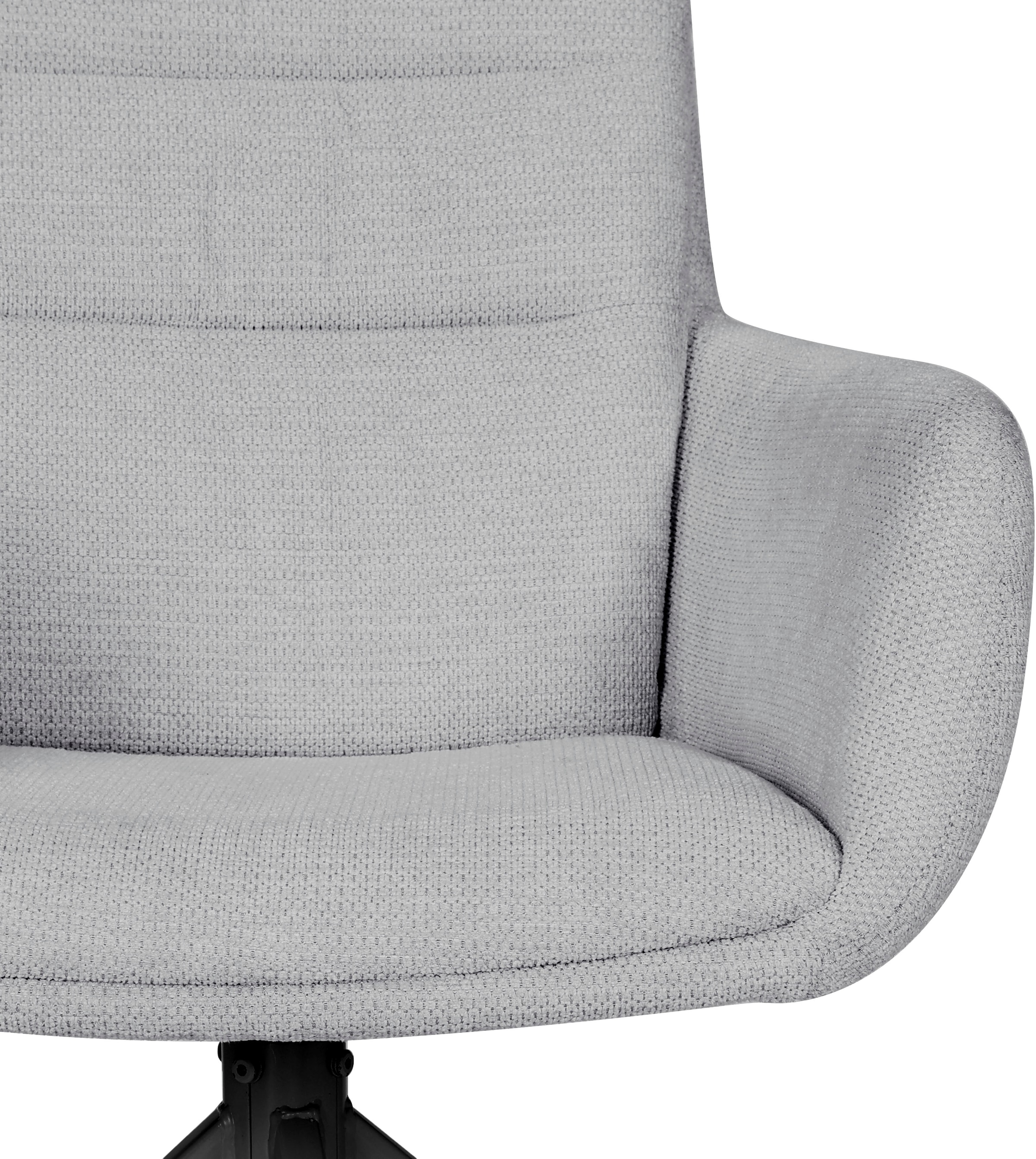 GOODproduct Esszimmerstuhl »Asly« () 1 Stk.mit hochwertigem Webstoff, Holzgestell und 360°-Funktion