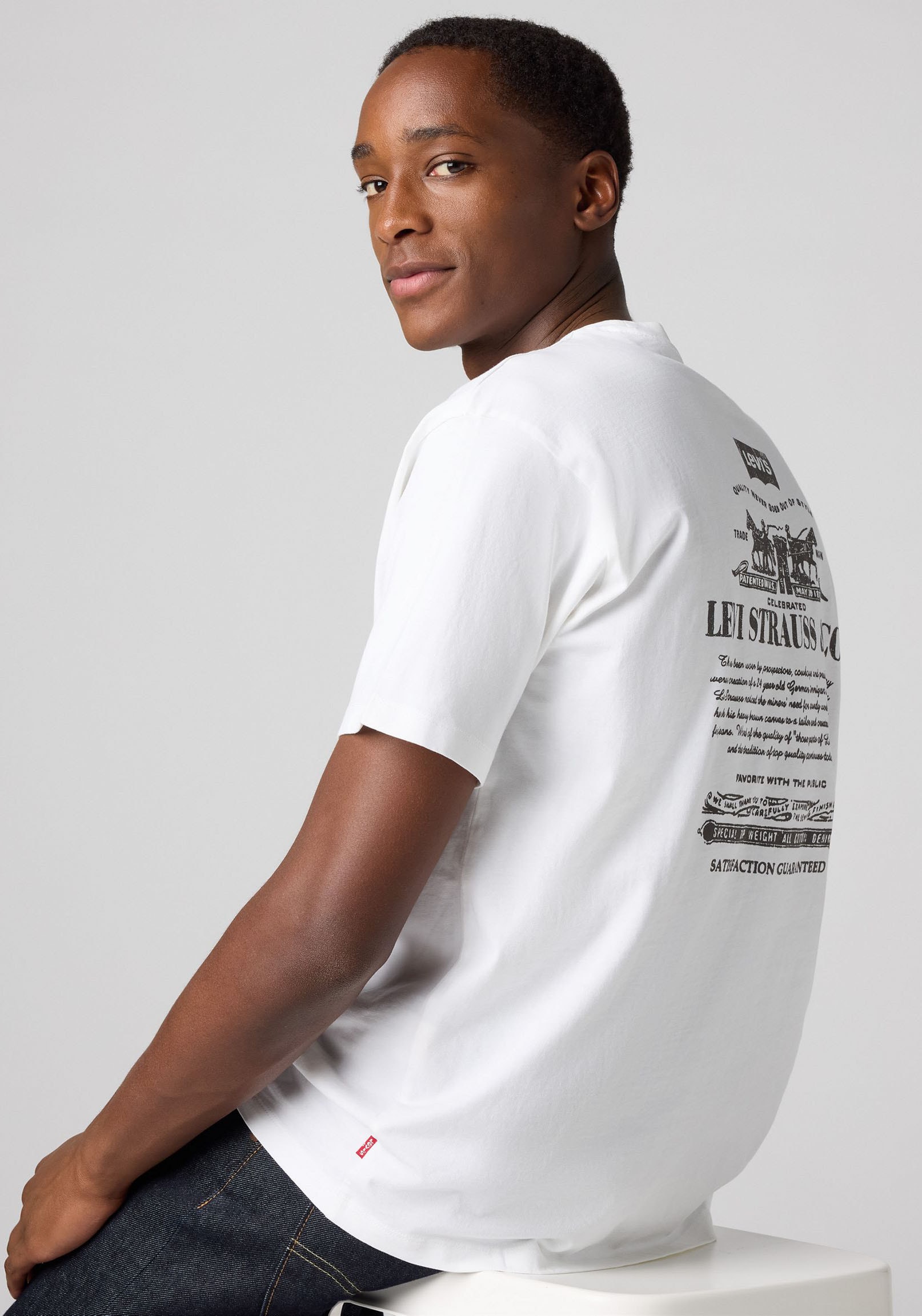 Levi's® T-Shirt »LV T-Shirt VINTAGE FI«, mit beidseitigem Druck