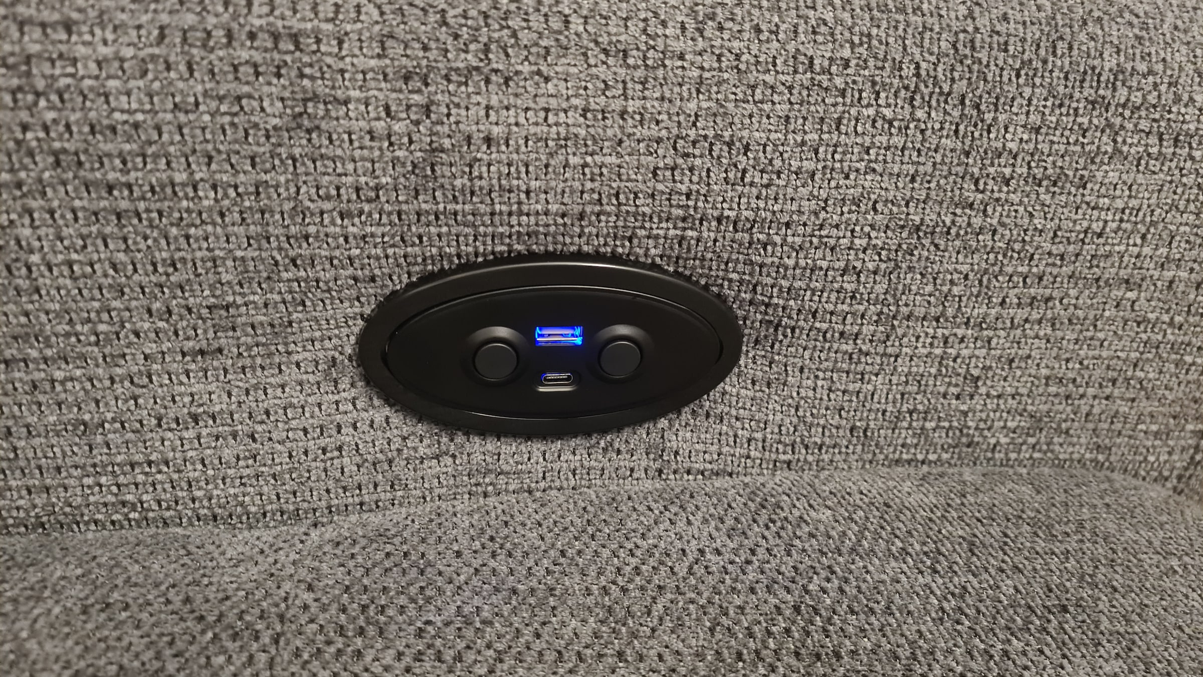 ED EXCITING DESIGN Canapé d'angle »Sydney L-Form mit Bettfunktion, Bettkasten, Kopfteilverstellung« motorischer Sitztiefenverstellung, USB-Port & 2 Zierkissen