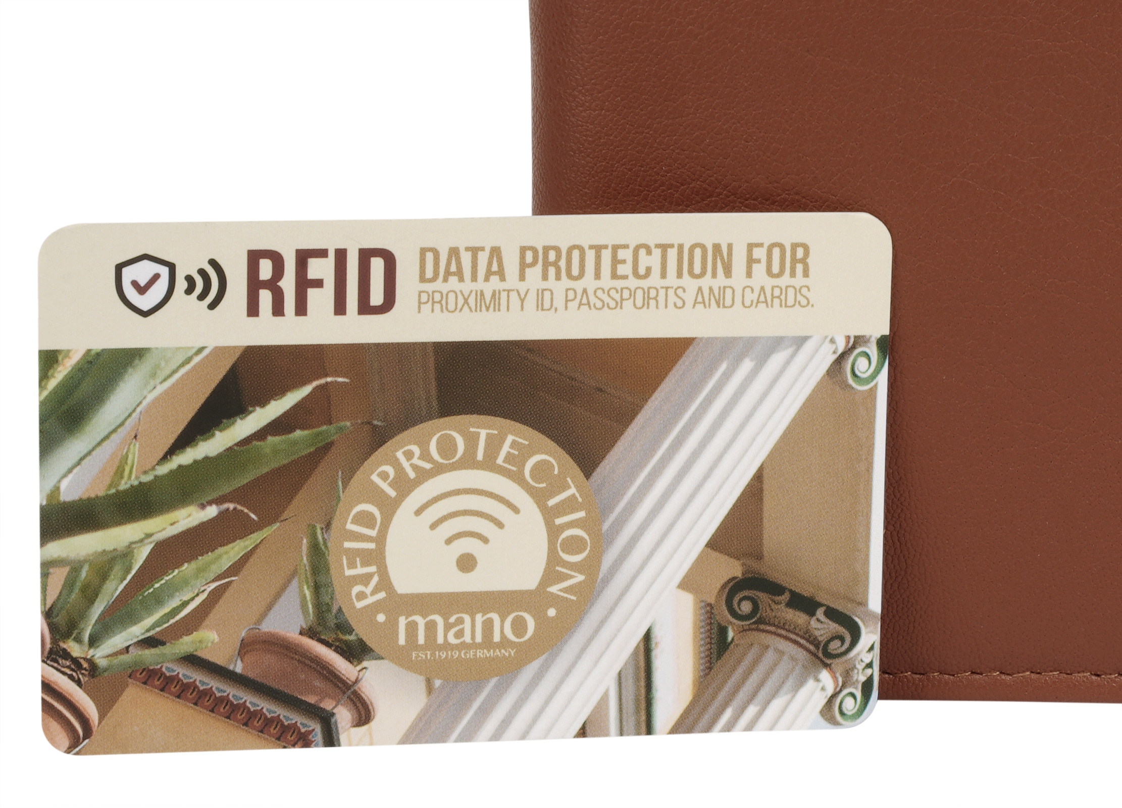 MANO Geldbörse echt Leder