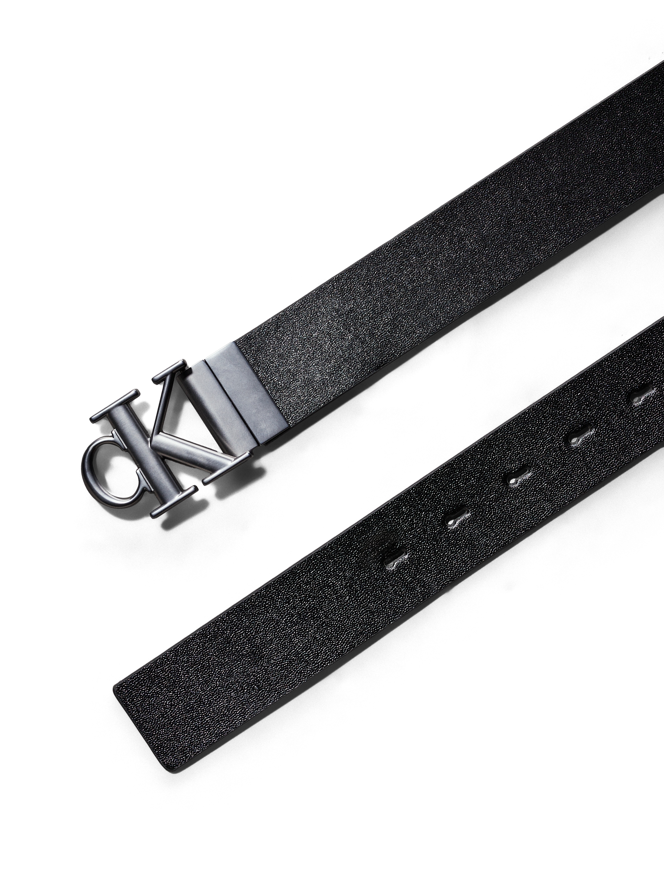 Calvin Klein Jeans Ledergürtel »Gürtel mit Logoschnalle«, mit Logoschnalle