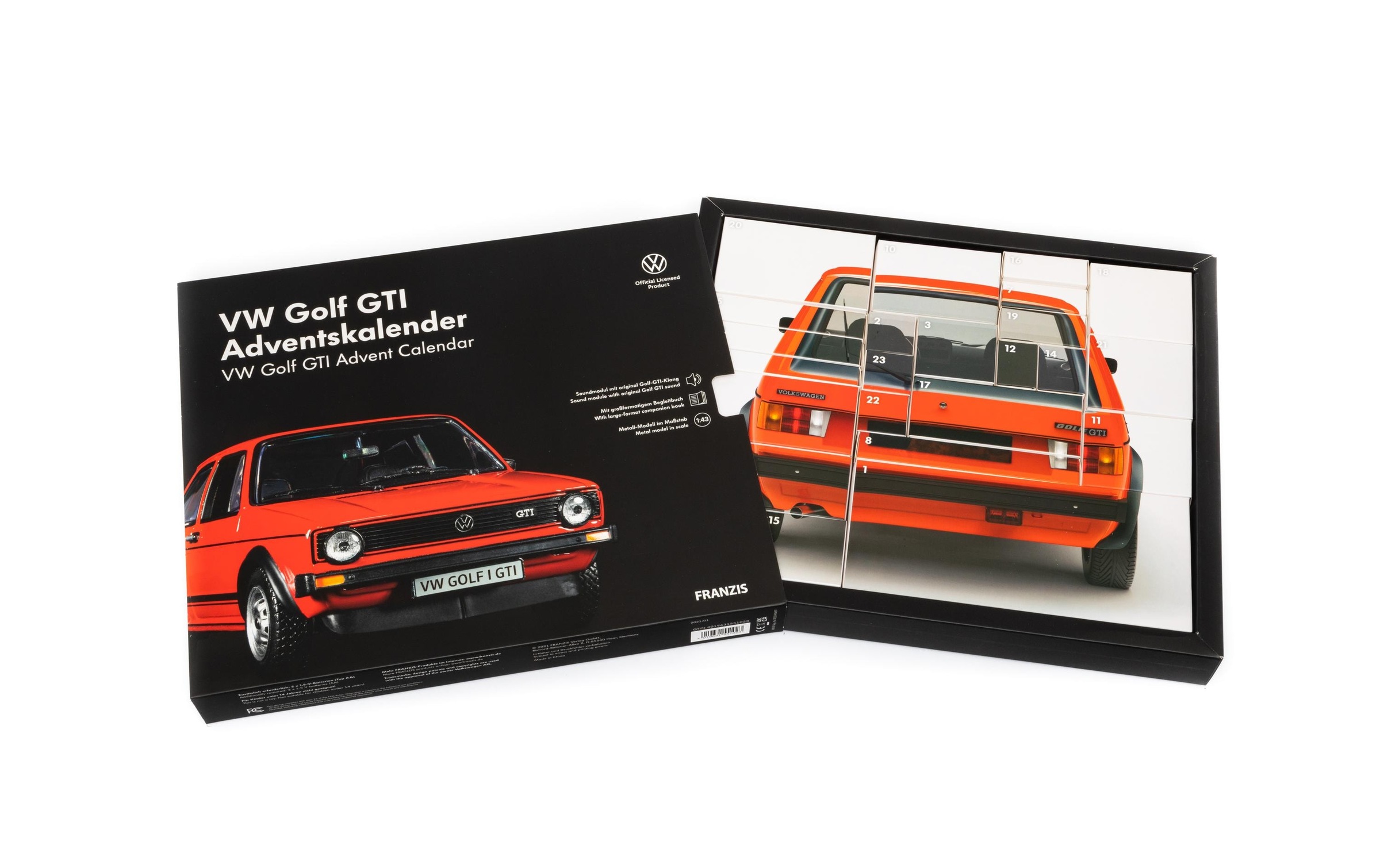 Franzis Adventskalender »VW Golf GTI«, ab 14 Jahren