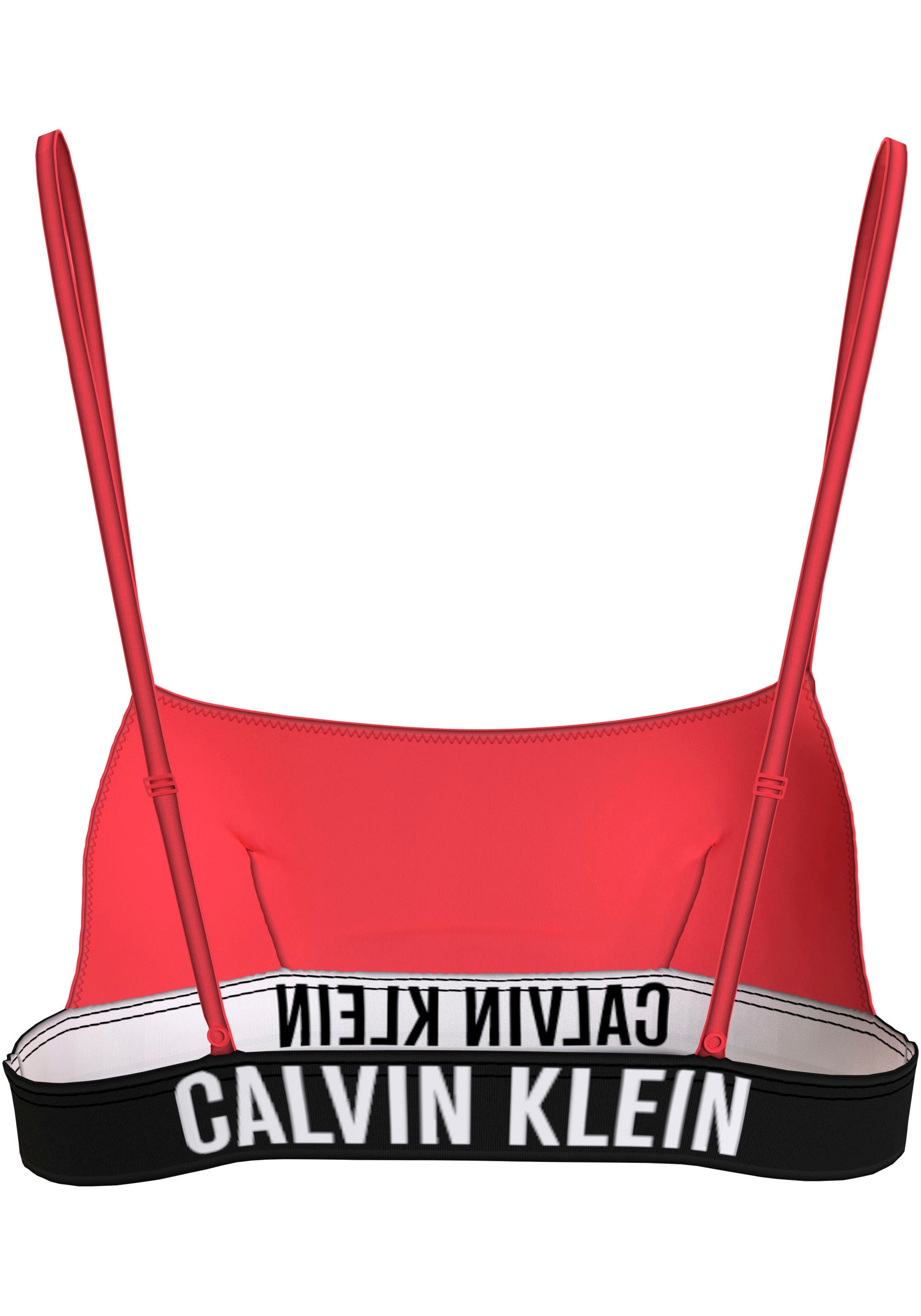 Calvin Klein Swimwear Bandeau-Bikini-Top »BRALETTE-RP«, mit Logobund