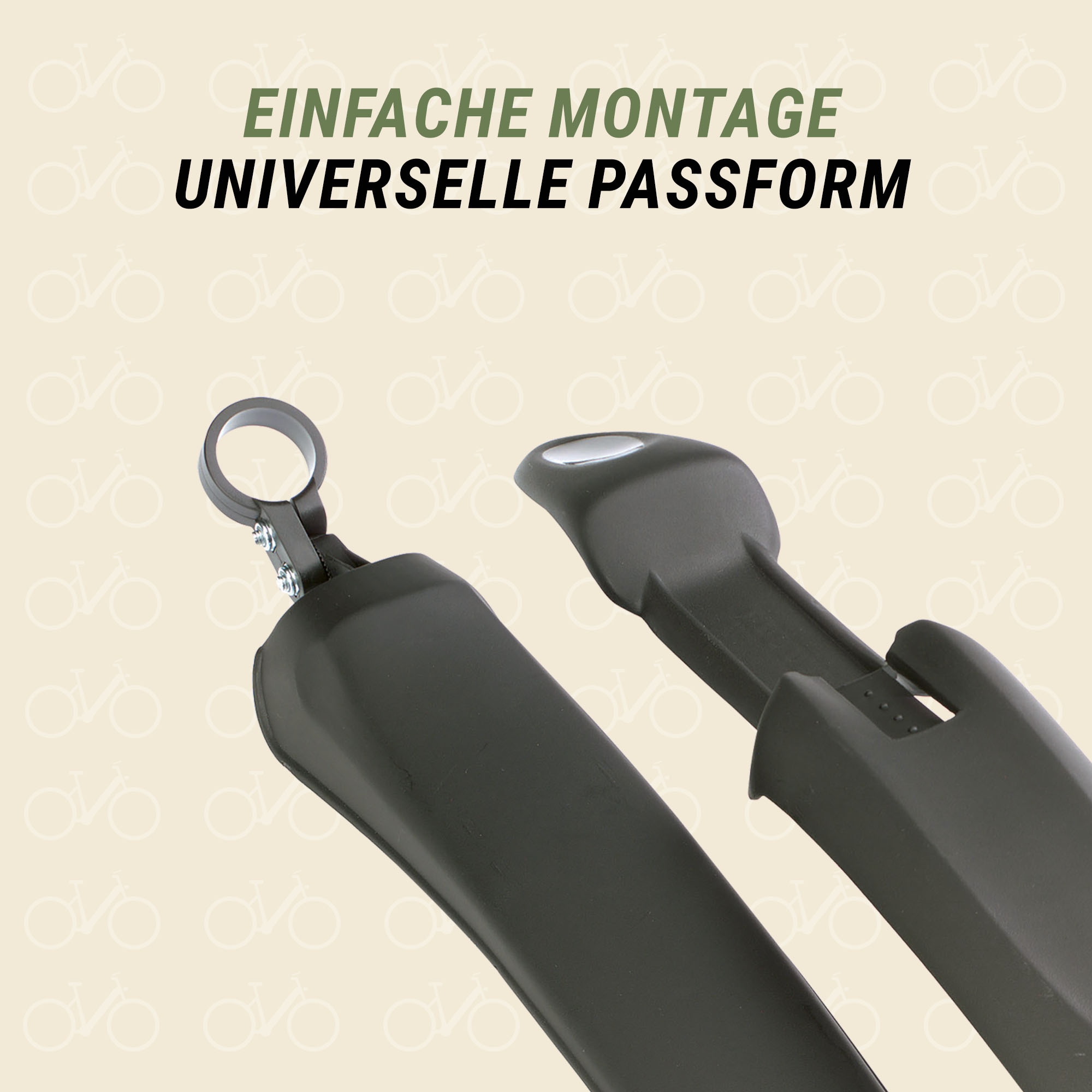 Prophete Tôle de protection »Steckschutzbleche 20"-29"«