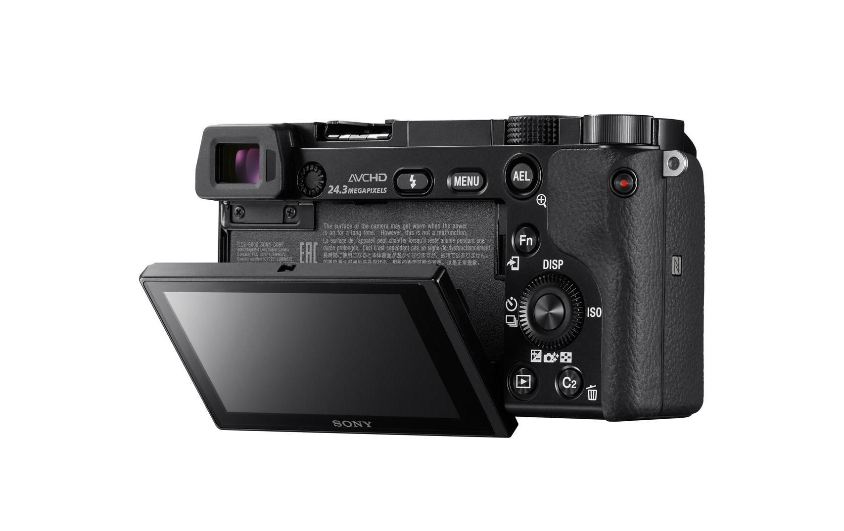 Sony Objektivkamera »Alpha 6000 Kit 16-50 Schwarz«