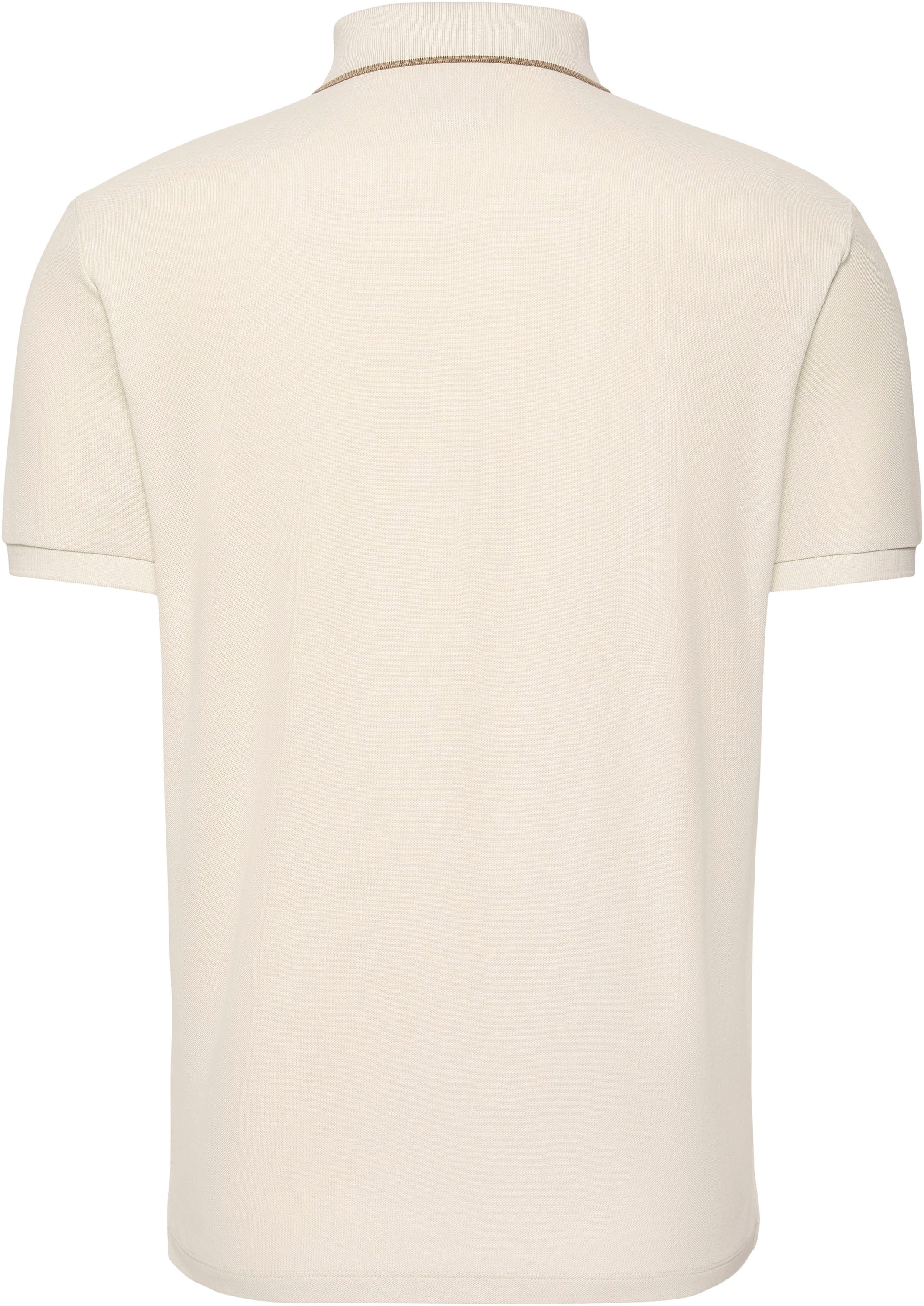 Calvin Klein Polo »SS RFND PQ TPPD CLSS« Mit Rundhalsausschnitt