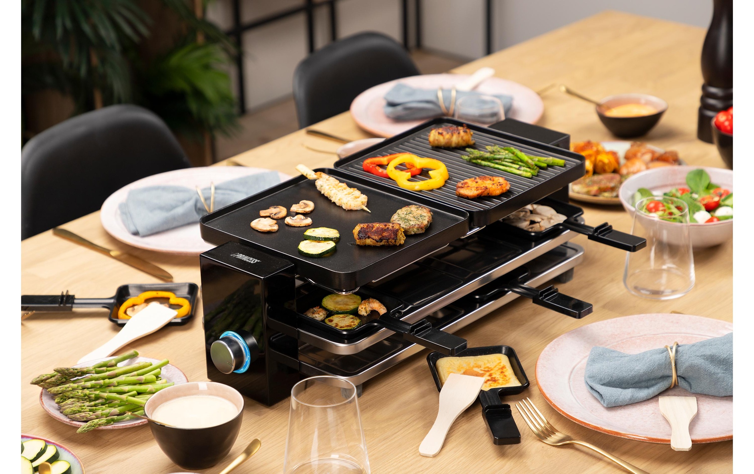 PRINCESS Raclette »Piano 8 Personen« Raclette Grill