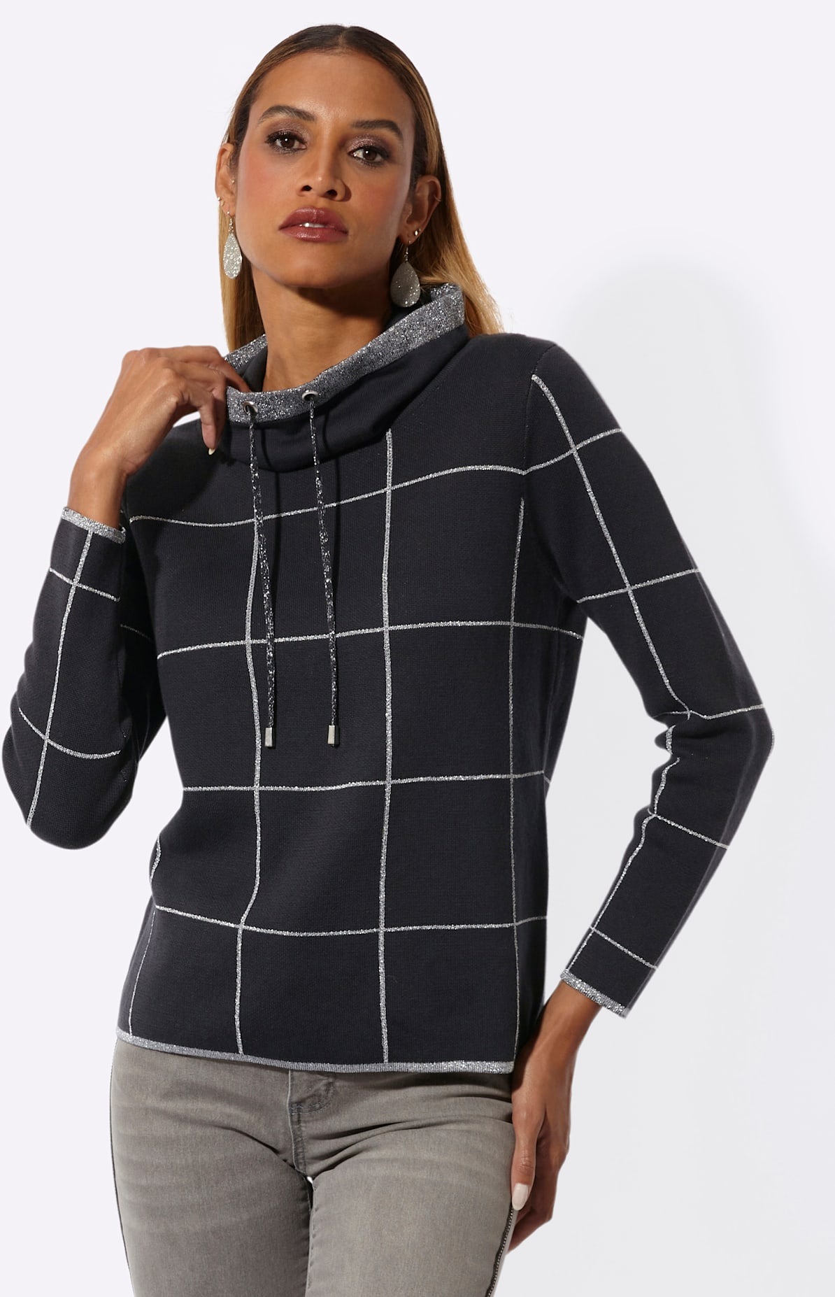 creation L Strickpullover »Jacquard-Pullover«