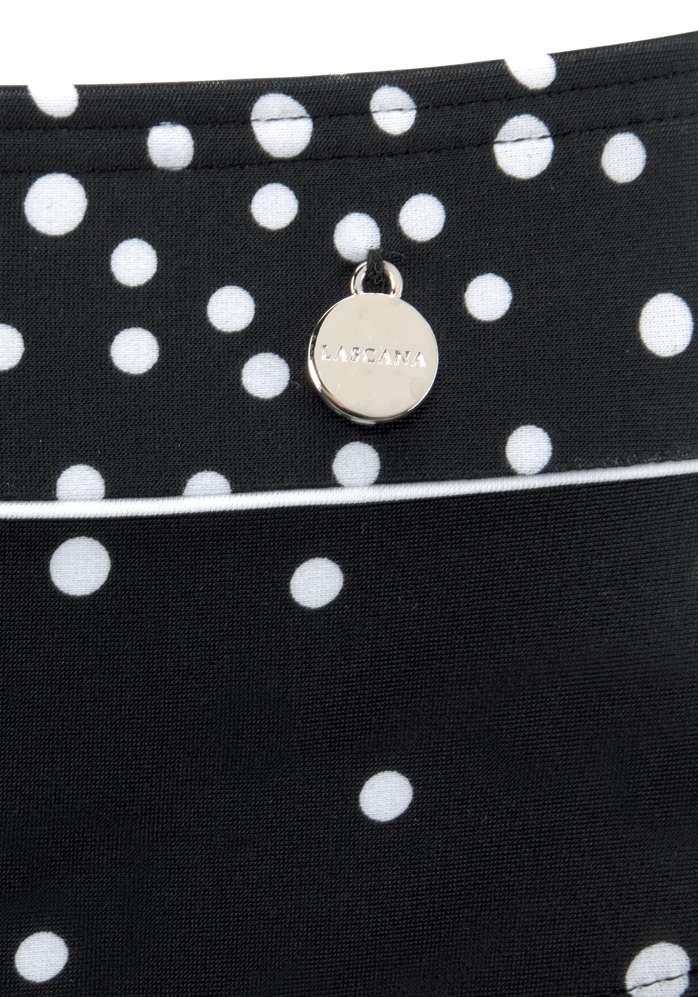 LASCANA Bikini-Hose »Leona« mit Pünktchenprint