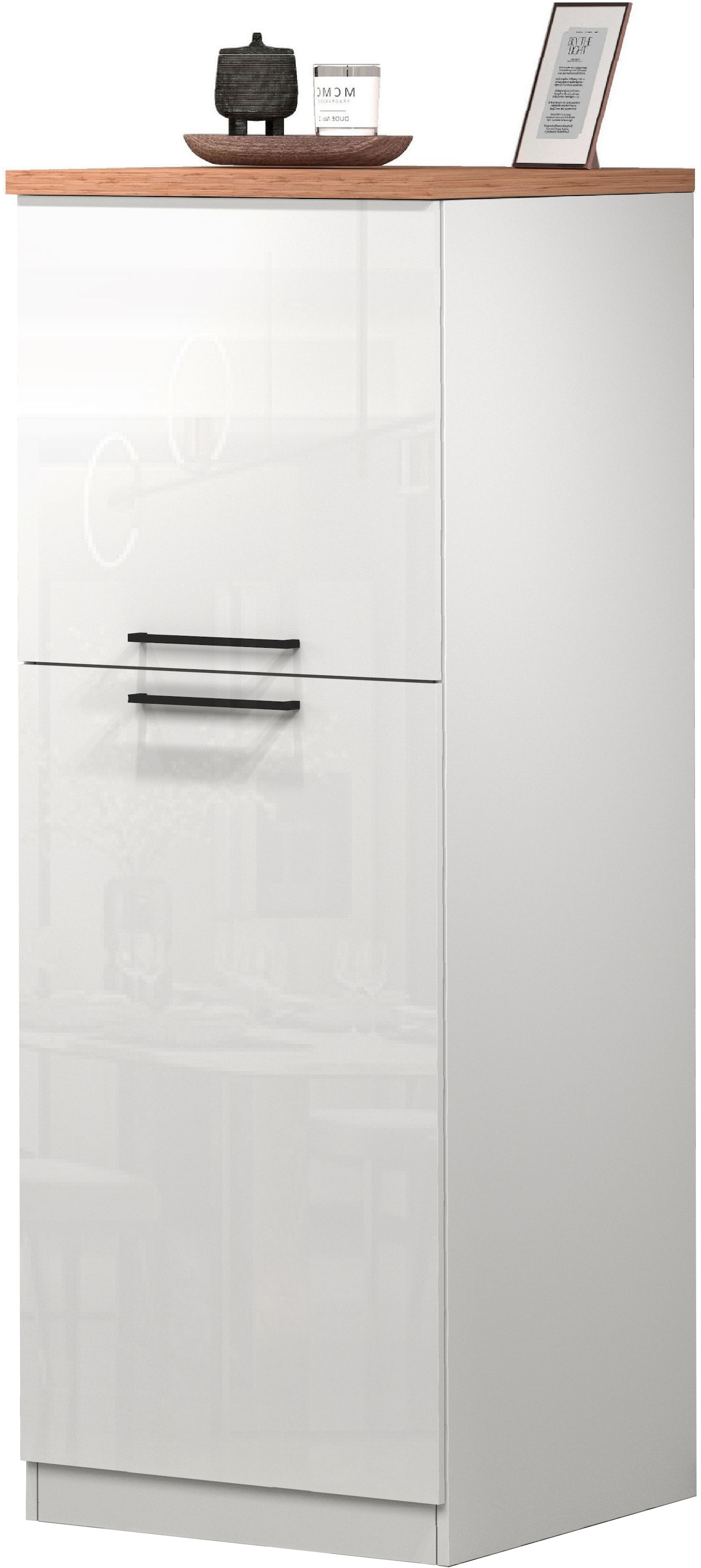 KOCHSTATION Armoire à provisions »KS-Sole,Hauswirtschaftsschrank,Stauschrank,Küchenschrank« Breite/Höhe 60/165 cm, 5 Fächer