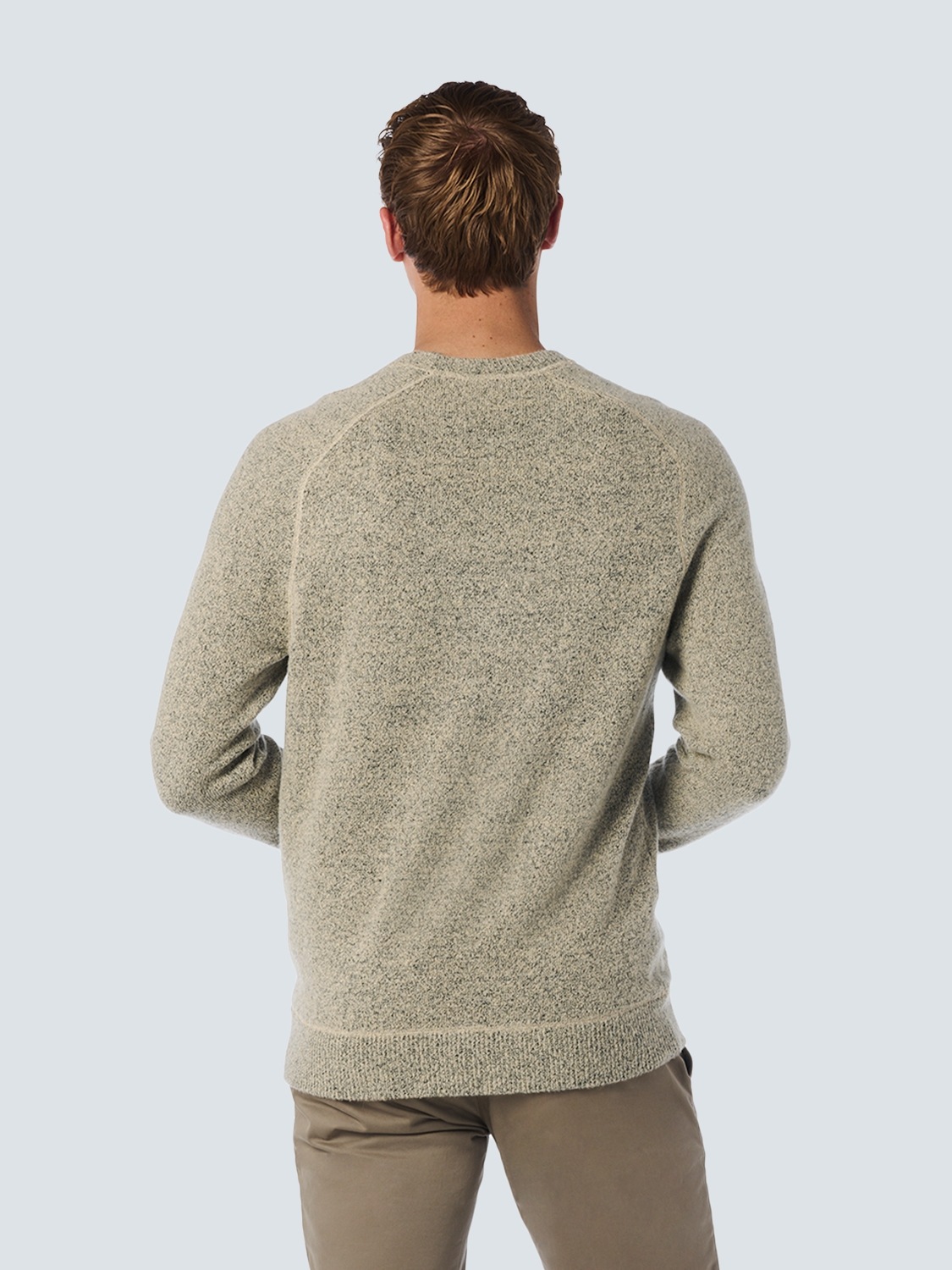 NO EXCESS Strickpullover , in melierter Optik
