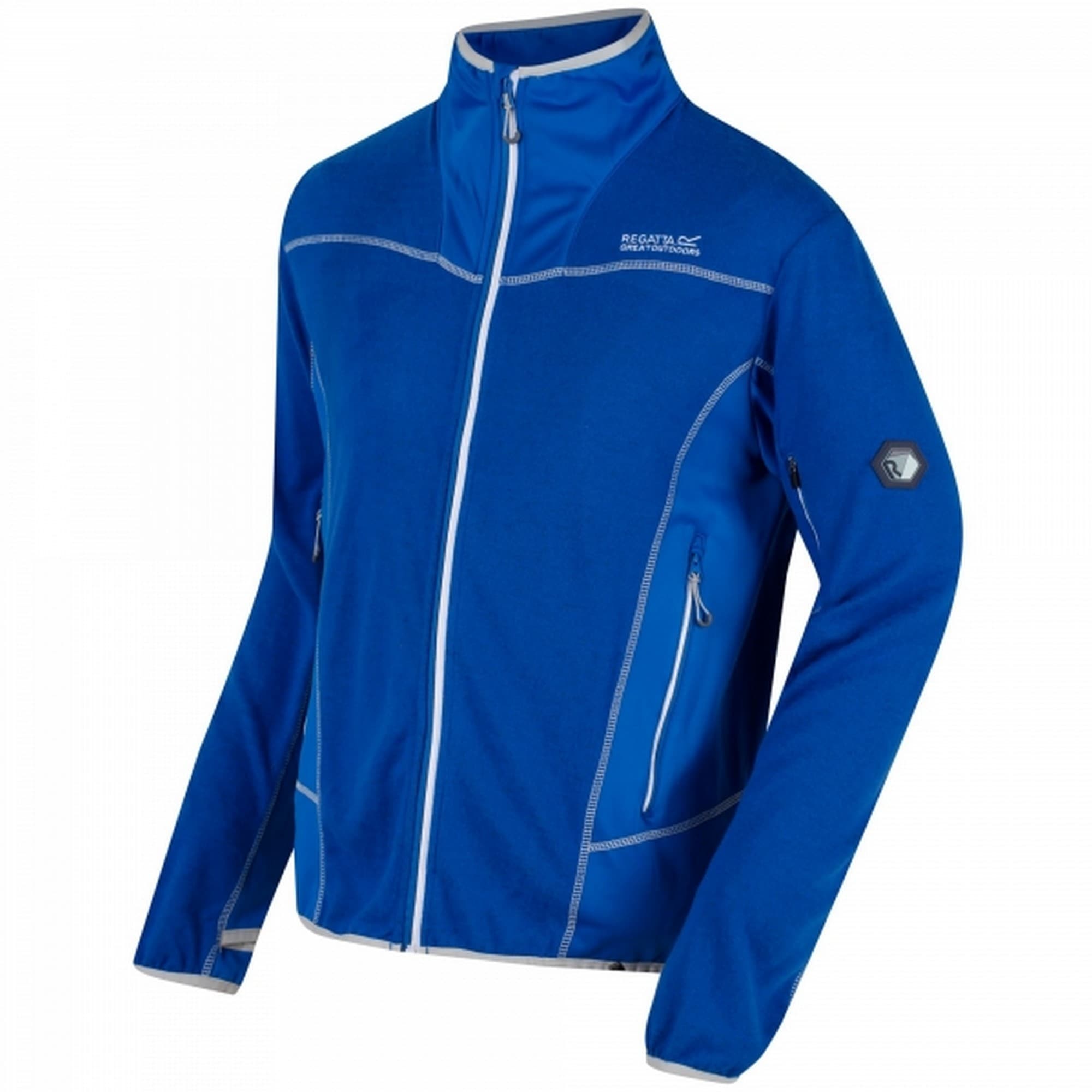 Fleecejacke »Herren Jacke Collumbus IV mit Strick-Effekt-Fleece«