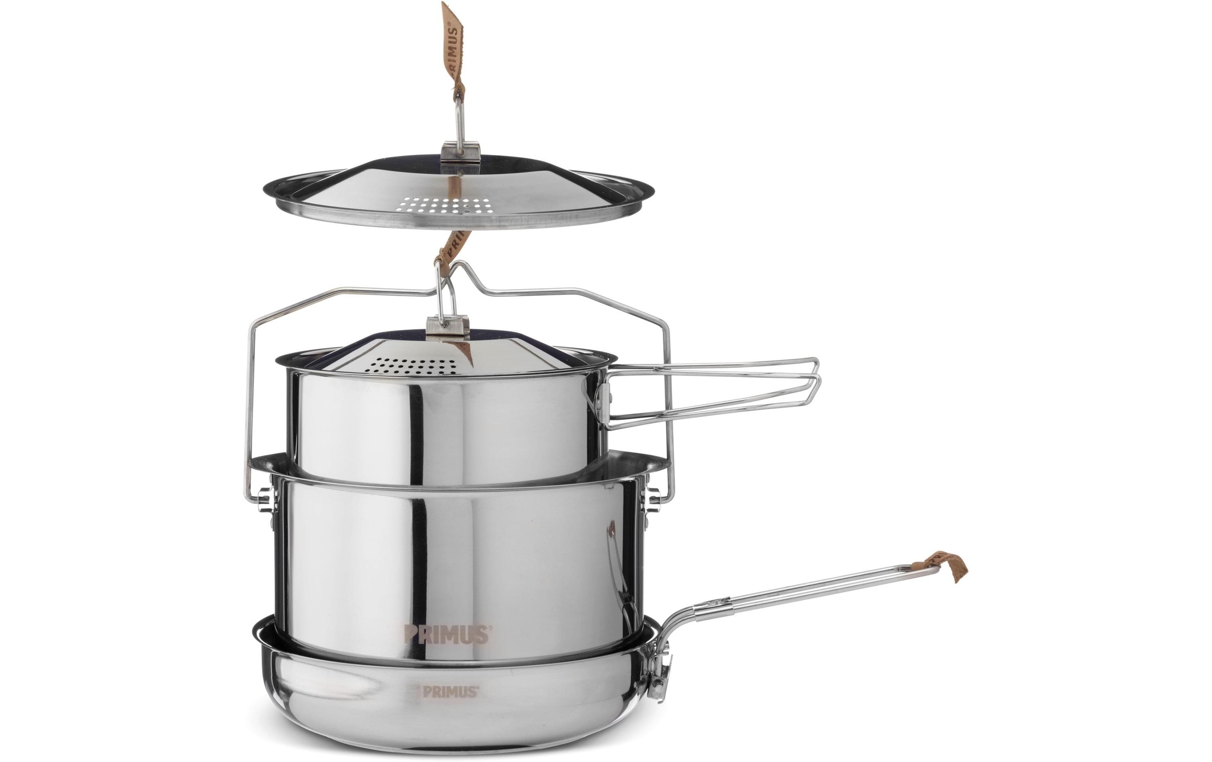 Image of Primus Topf-Set "CampFire Cookset S/S - Large" Aluminium Edelstahl