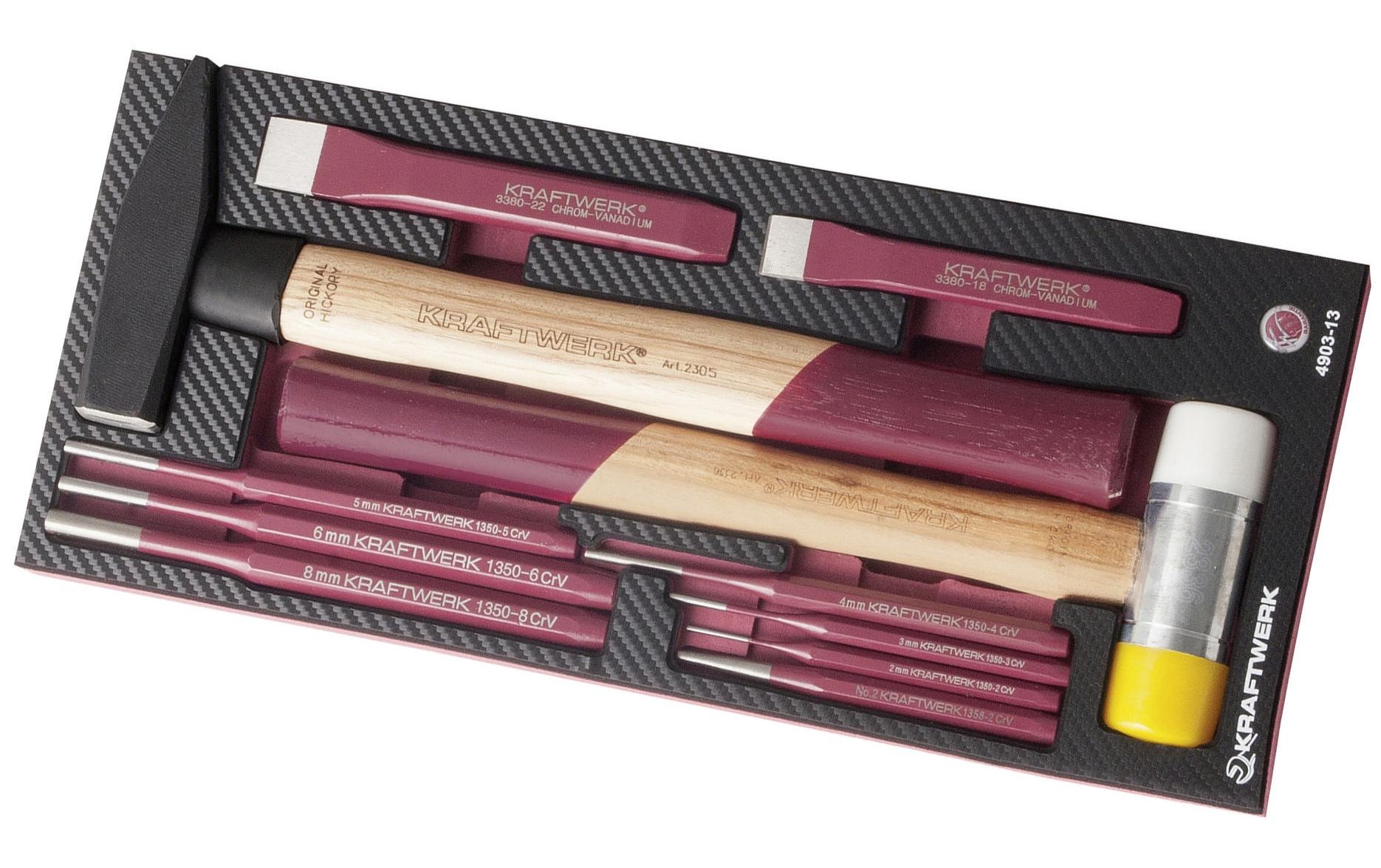 Image of Kraftwerk Werkzeugset »Schlagwerkzeug Completo EVA3 4903-13«, (11 St.) bei Ackermann Versand Schweiz