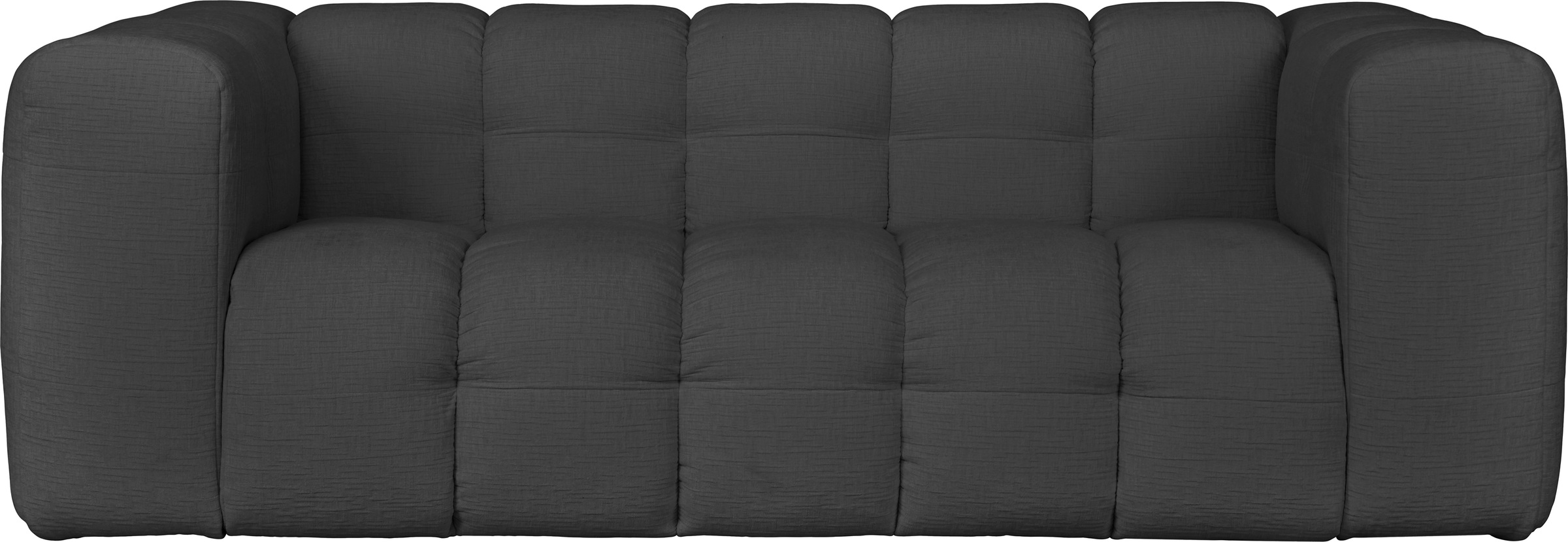 LeGer Home by Lena Gercke 3-Sitzer »TALISHA Designersofa, moderne Steppung, Masse B/T/H: 229/110/75 cm«, aufwendig gepolstert, hoher Sitzkomfort