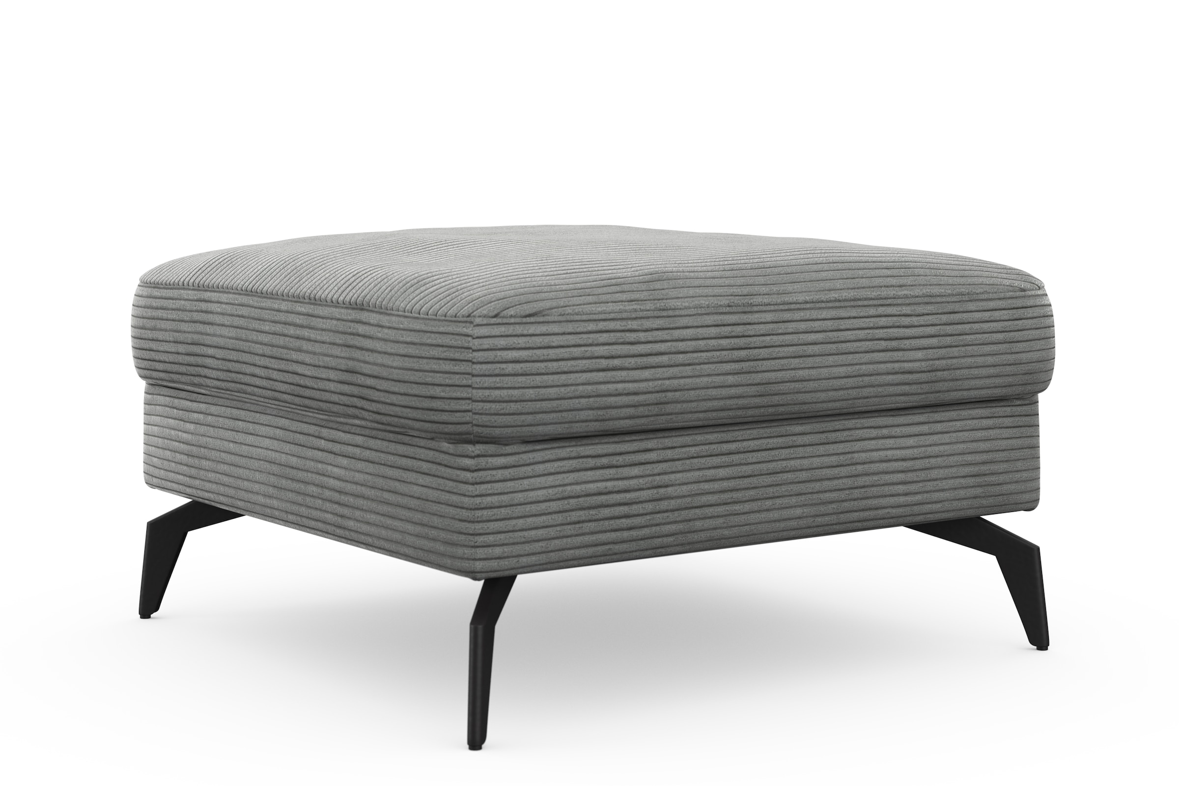 sit&more Polsterhocker »Cabana« mit stylischen Metallfüssen