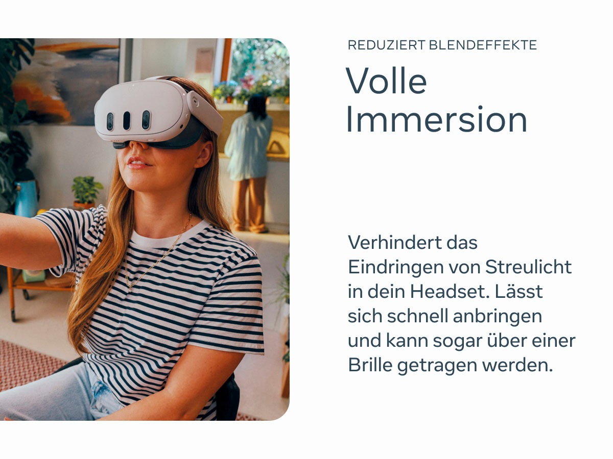 Meta VR Brillen-Halterung »Quest 3 Silicone Facial Interface«