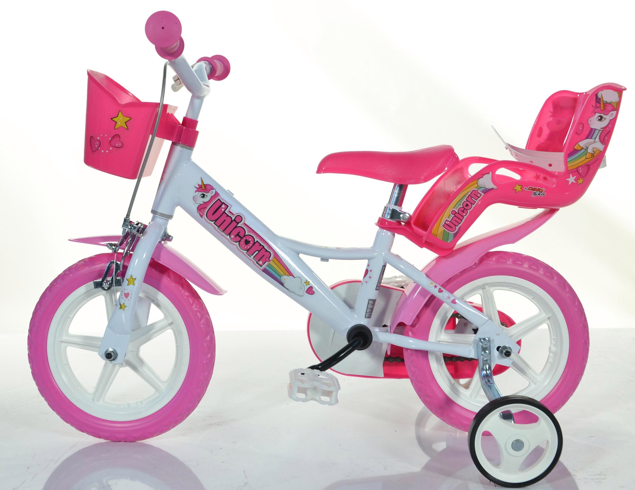 Entdecke Dino Kinderfahrrad »Unicorn Einhorn 12 Zoll«, 1 Gang, mit