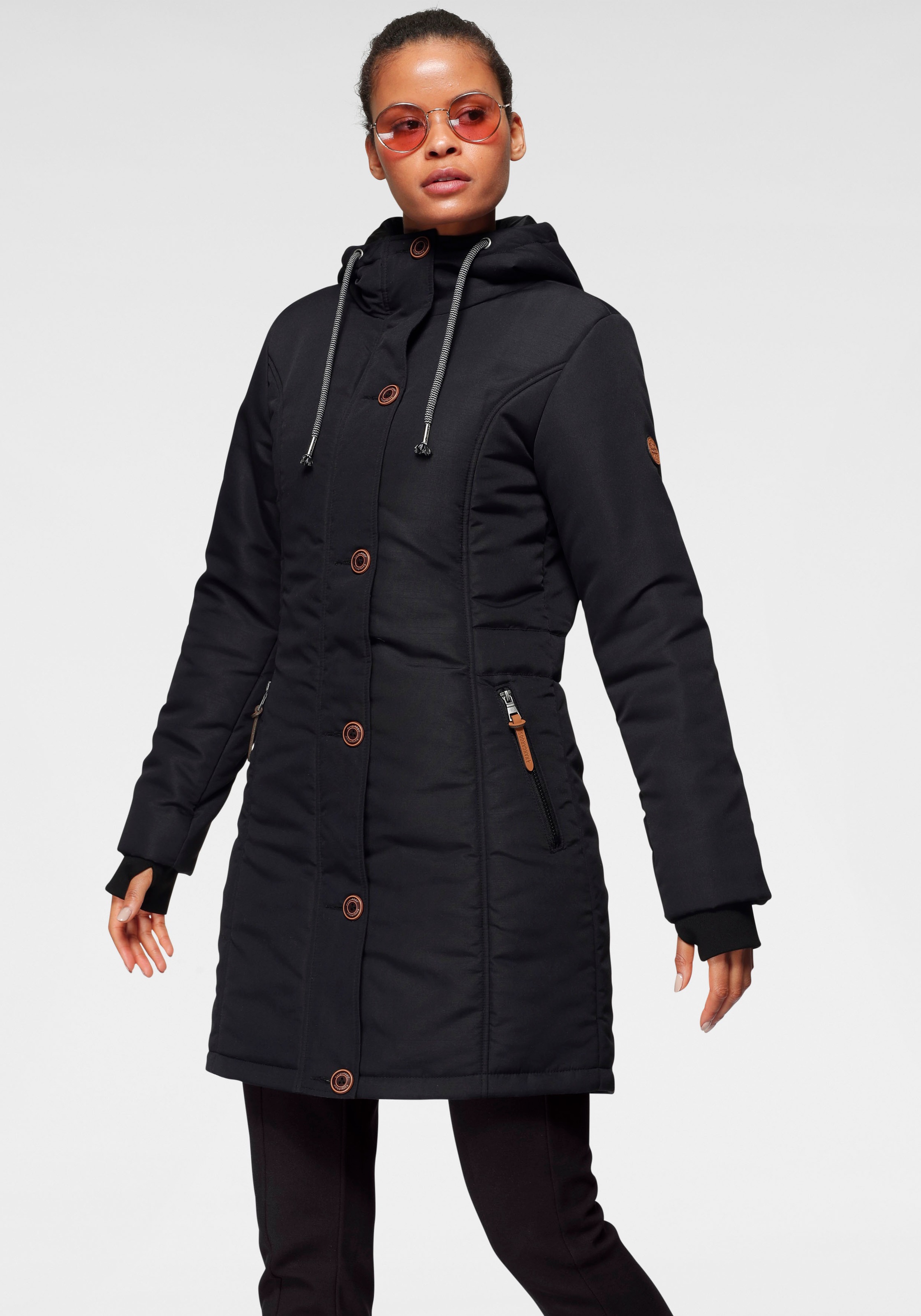 Image of KangaROOS Parka, mit grossen Knöpfen und zweifarbiger Kordel bei Ackermann Versand Schweiz