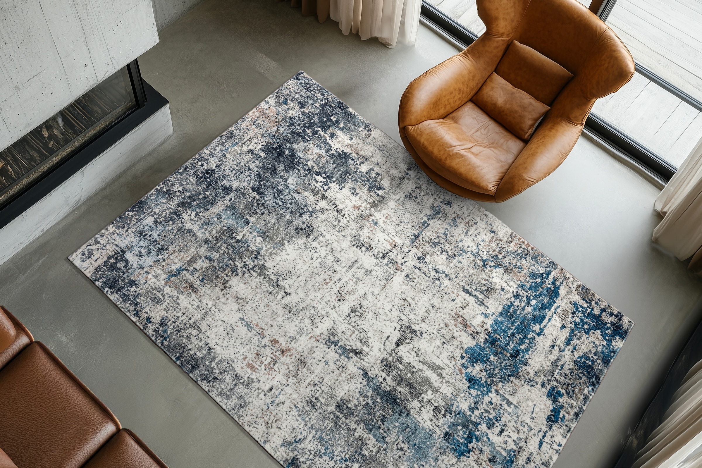 Obsession Teppich »Posh 303« rechteckig 12 mm Höhe modernes Design, bedruckte Qualität, Wohnzimmer