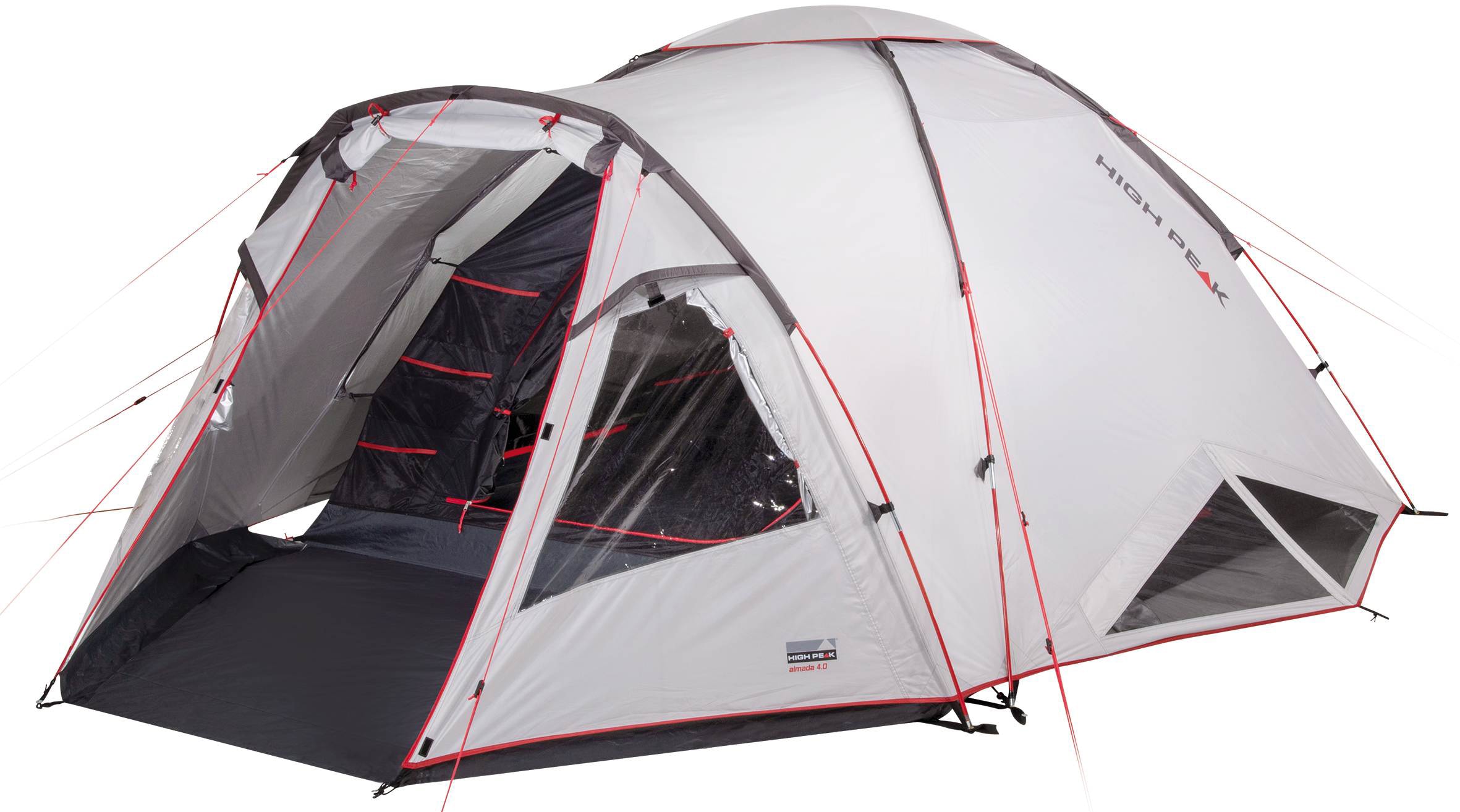 Découvrir High Peak Kuppelzelt »Zelt Almada 4.0«, 4 Personen, (mit  Transporttasche) sur