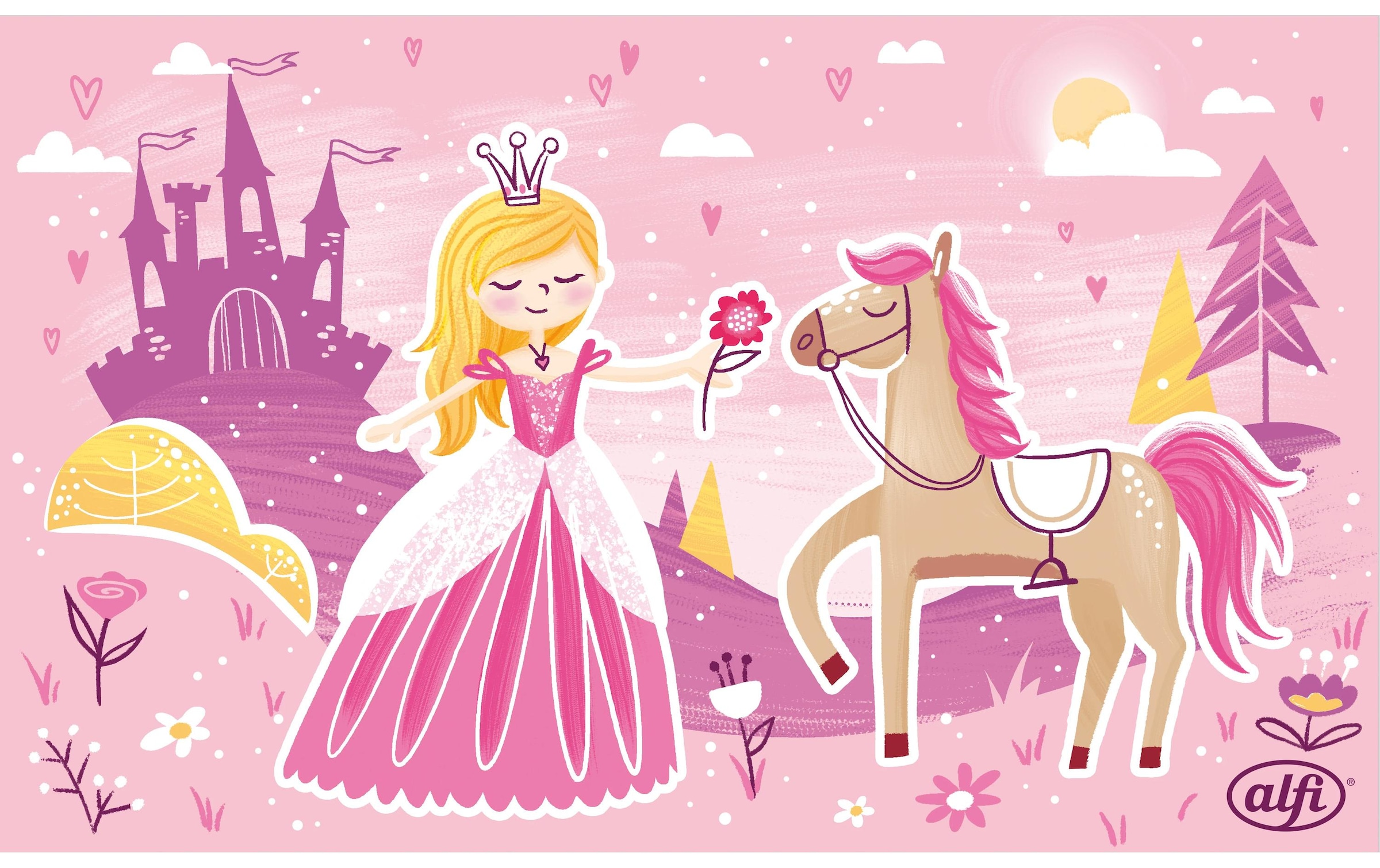 Alfi Thermoflasche »Kids Fairytale princess 350 ml«