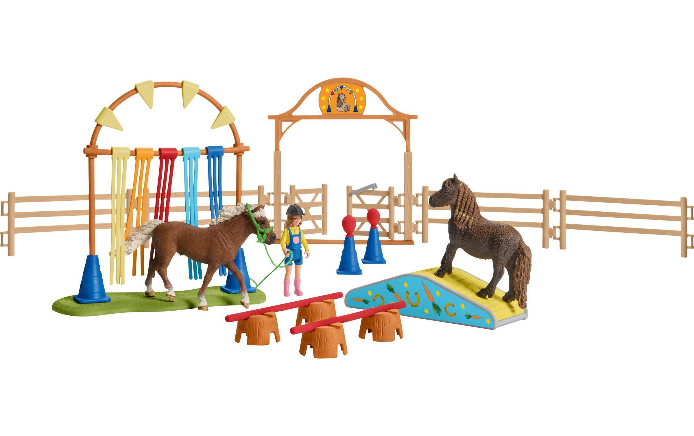Image of Schleich® Spielwelt »Farm World Pony Agility Training« bei Ackermann Versand Schweiz